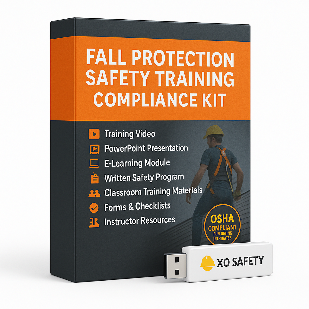 XO Safety Fall Protection Safety Training Video Compliance Kit