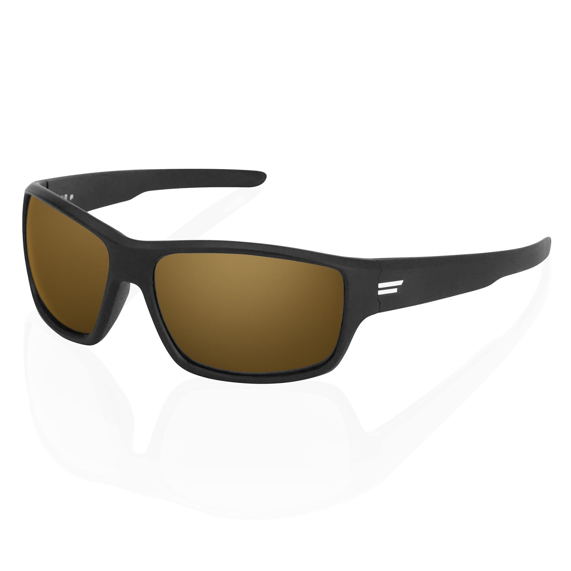 TOROE FIELD Polarized Sunglasses-FIELD-MBLK-W-BRNZ-White-21