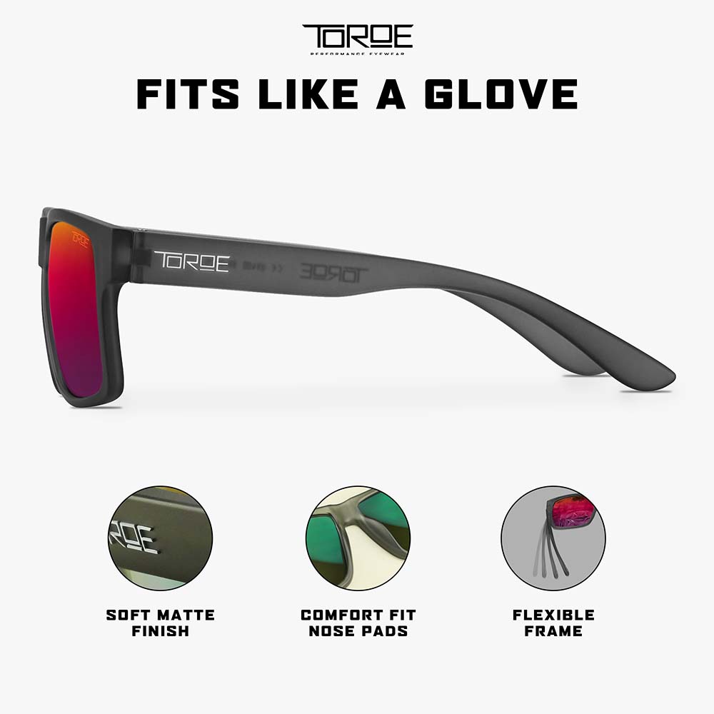 TOROE RANGE Purple Fuze Exclusive Edition Polarized Sunglasses-6