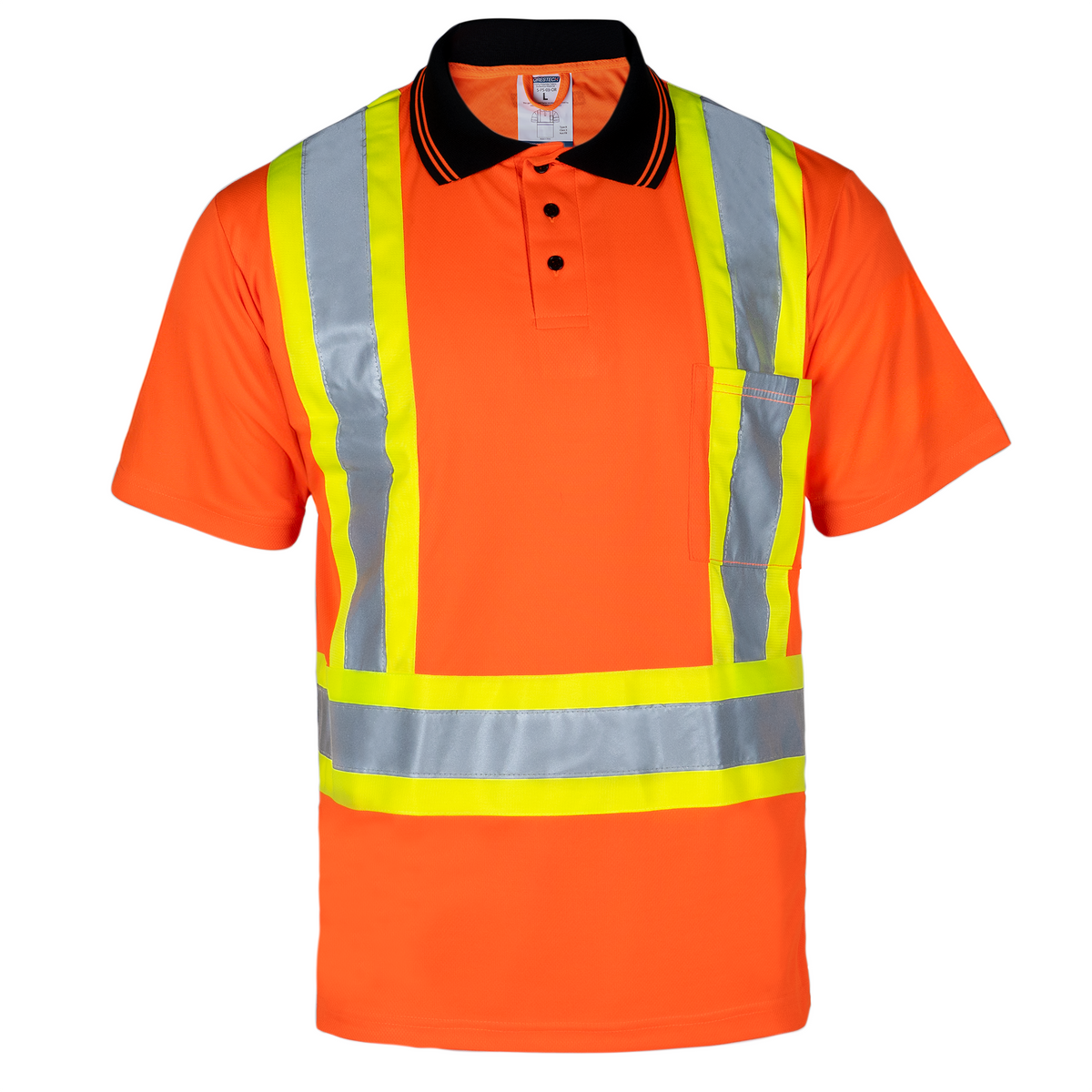 Jorestech Hi-Vis Reflective Two-Tone Safety Polo Shirt