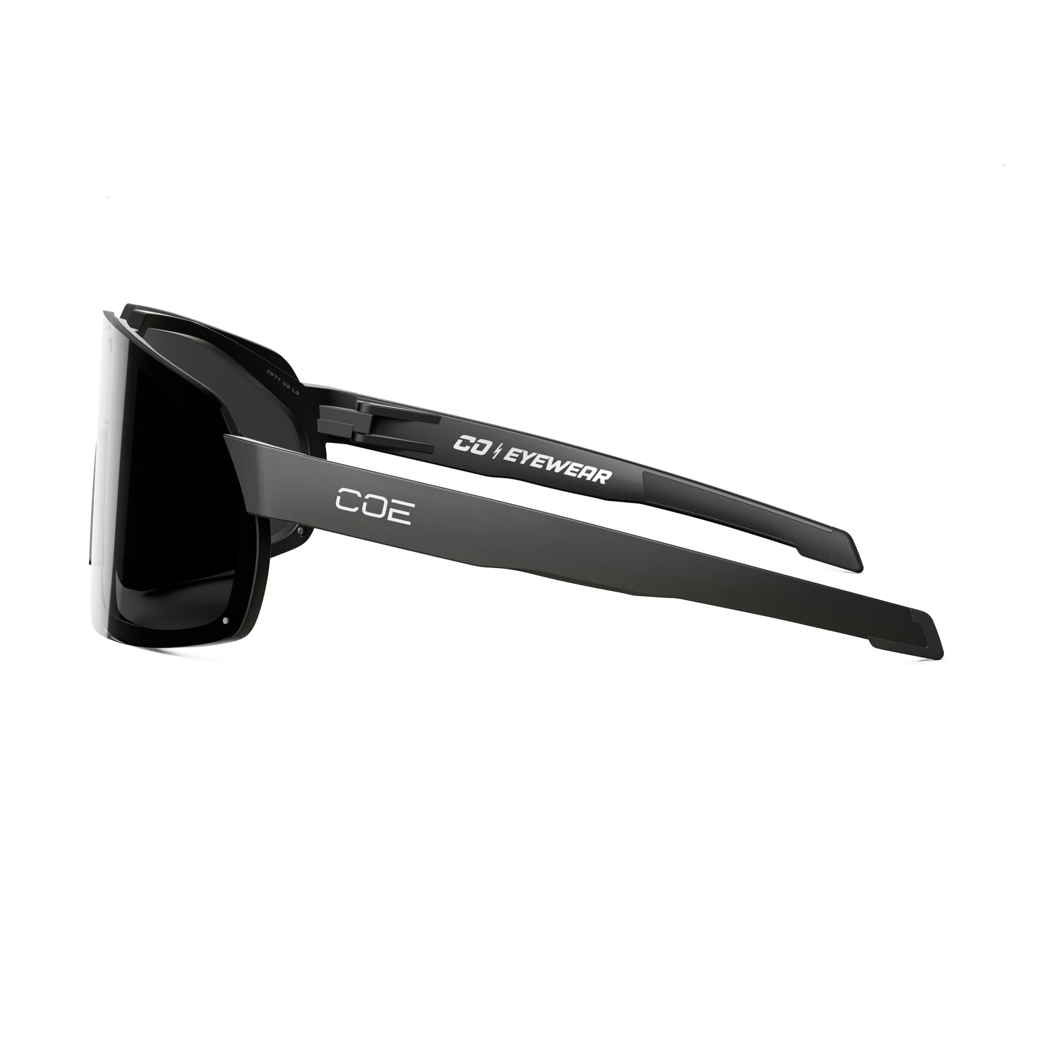 CO Eyewear General Z87+ Safety Glasses with Matte Black Frame--Safety Glasses USA-3