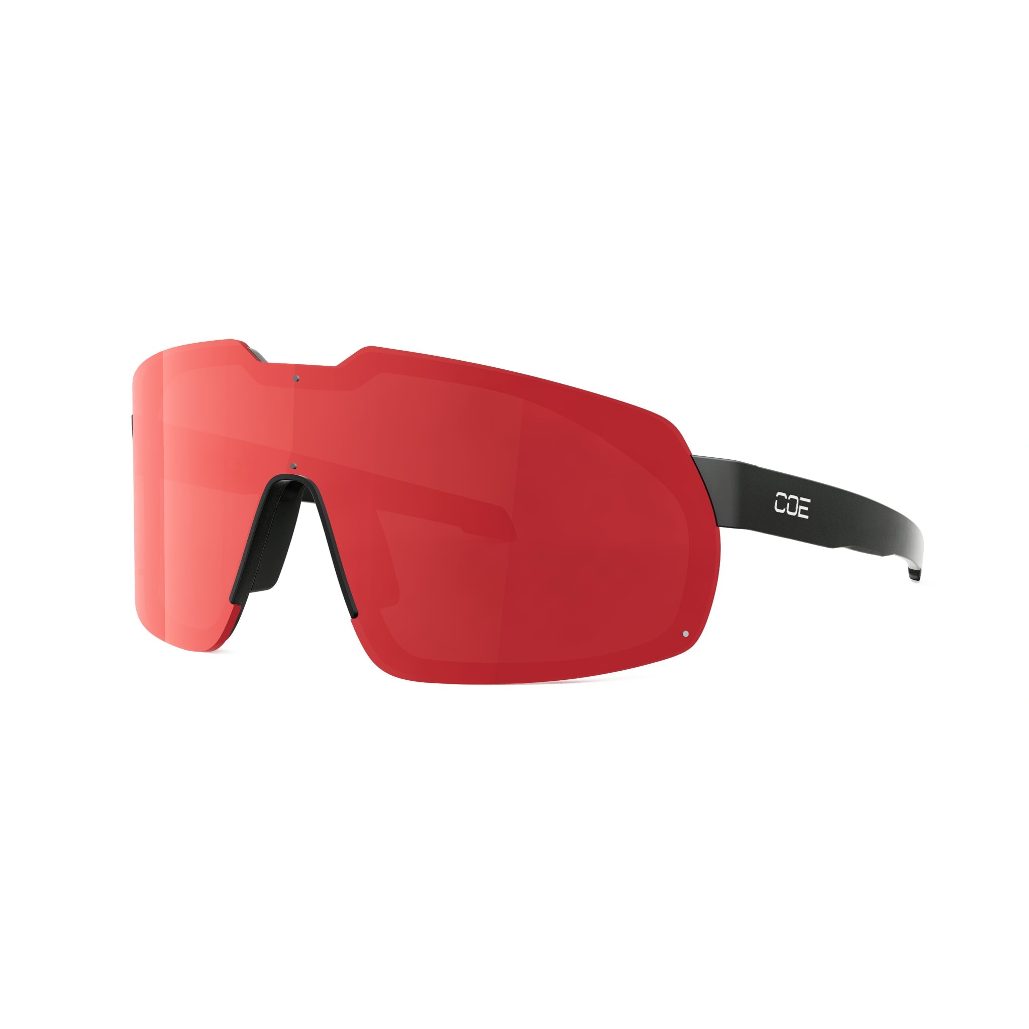 CO Eyewear General Z87+ Safety Glasses with Matte Black Frame-gr-Polarized Red Mirror-Safety Glasses USA-6
