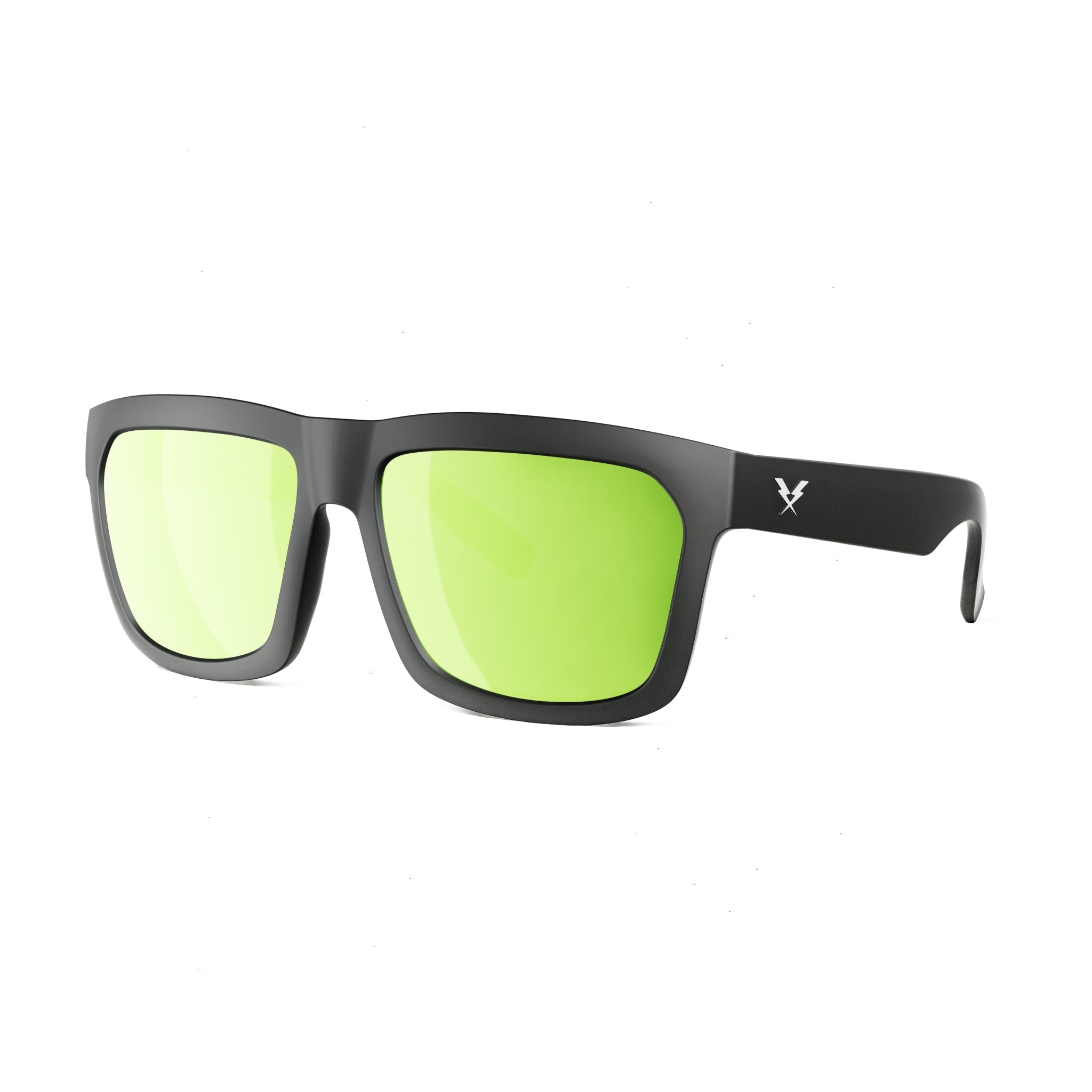 CO Eyewear Hard Money Z87 XL Safety Glasses with Matte Black Frame-1hmpg-Polarized Green Mirrored Lenses-Safety Glasses USA-8