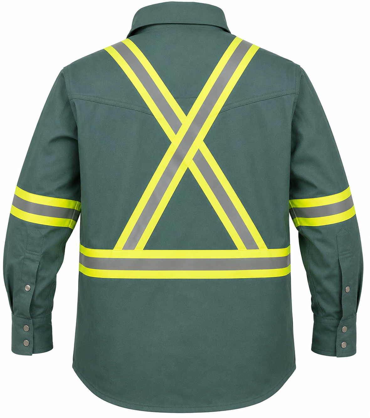 Just In Trend Flame Resistant High Visibility Shirt 100% Cotton