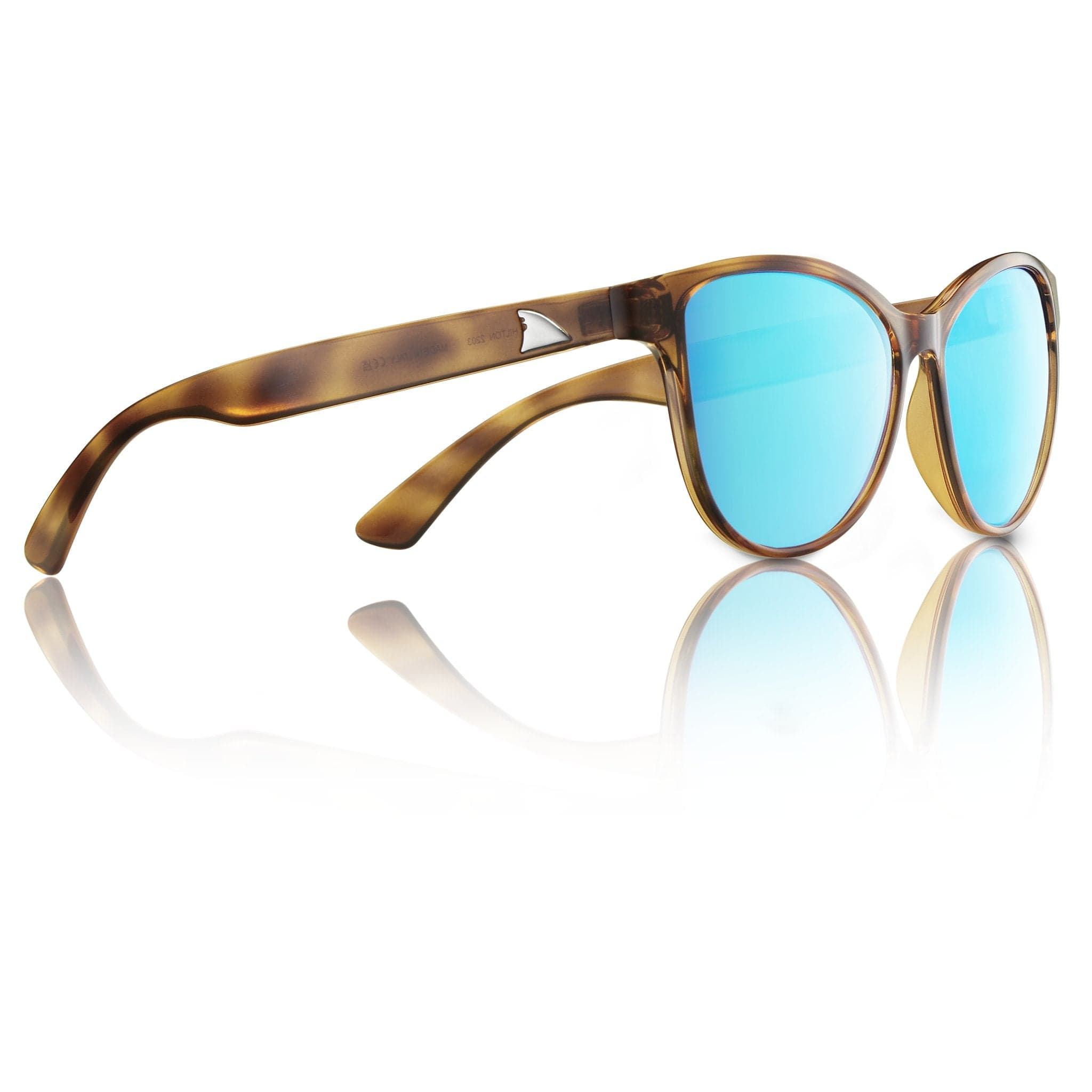 RedFin Hilton Polarized Fishing Sunglasses-Golden Tortoise - Gulf Blue-sku-43132982362289-Safety Glasses USA-1