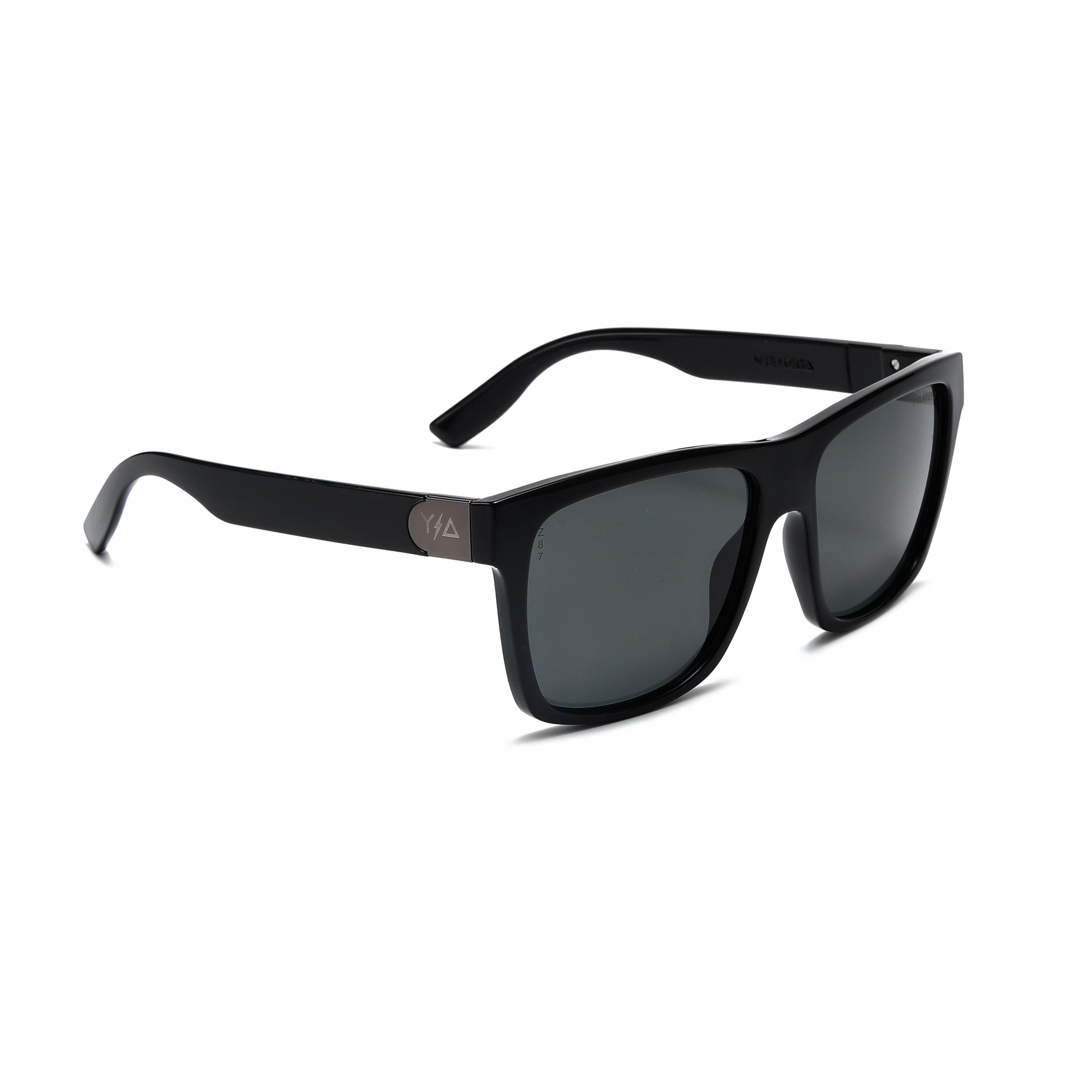 Wye Delta Z87 MADHOOK 2.0 LR: Matte Black Polarized Safety Glasses-Safety Glasses USA-3