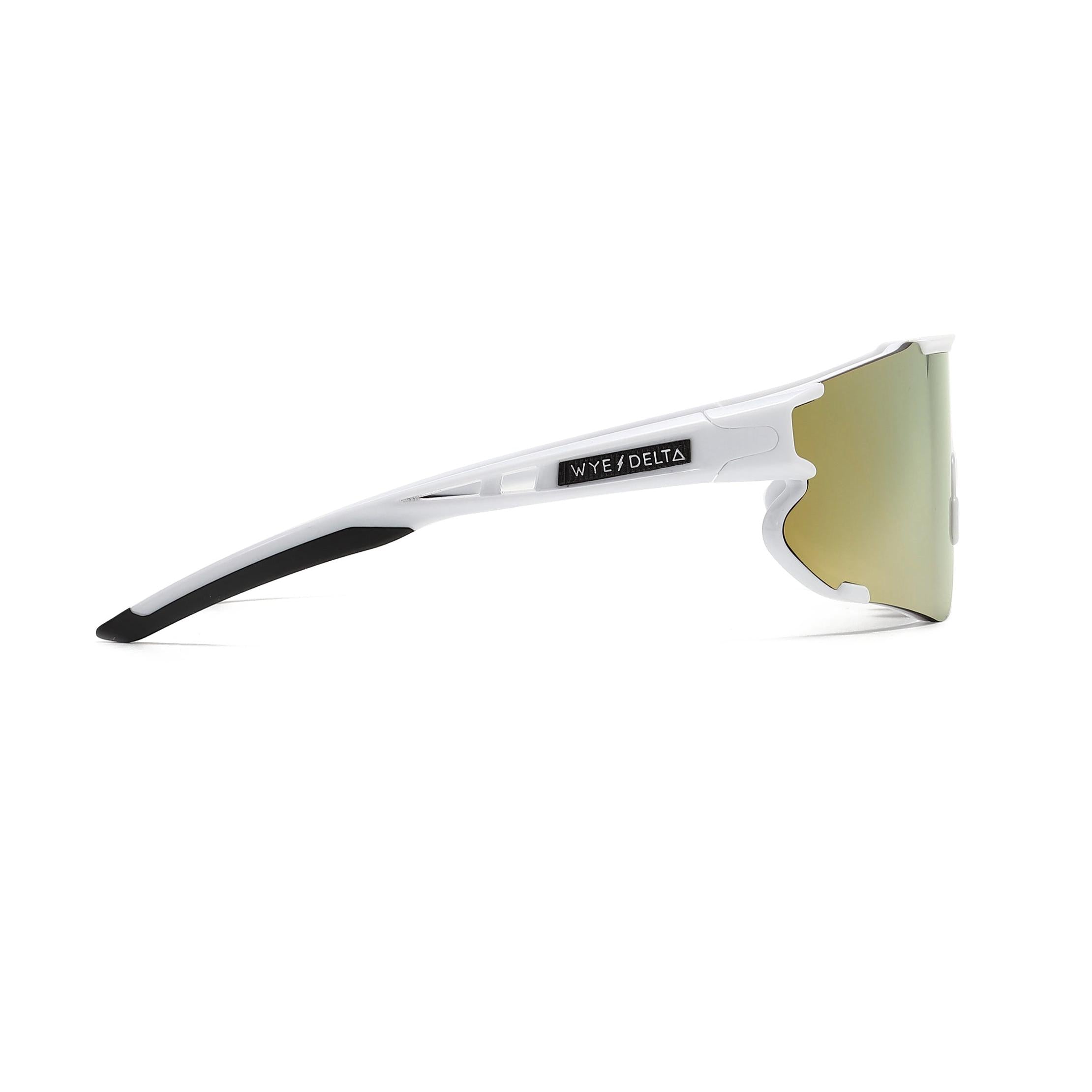 Wye Delta Z87+ HiViz White Gold Mirror Polarized Safety Glasses-Safety Glasses USA-6