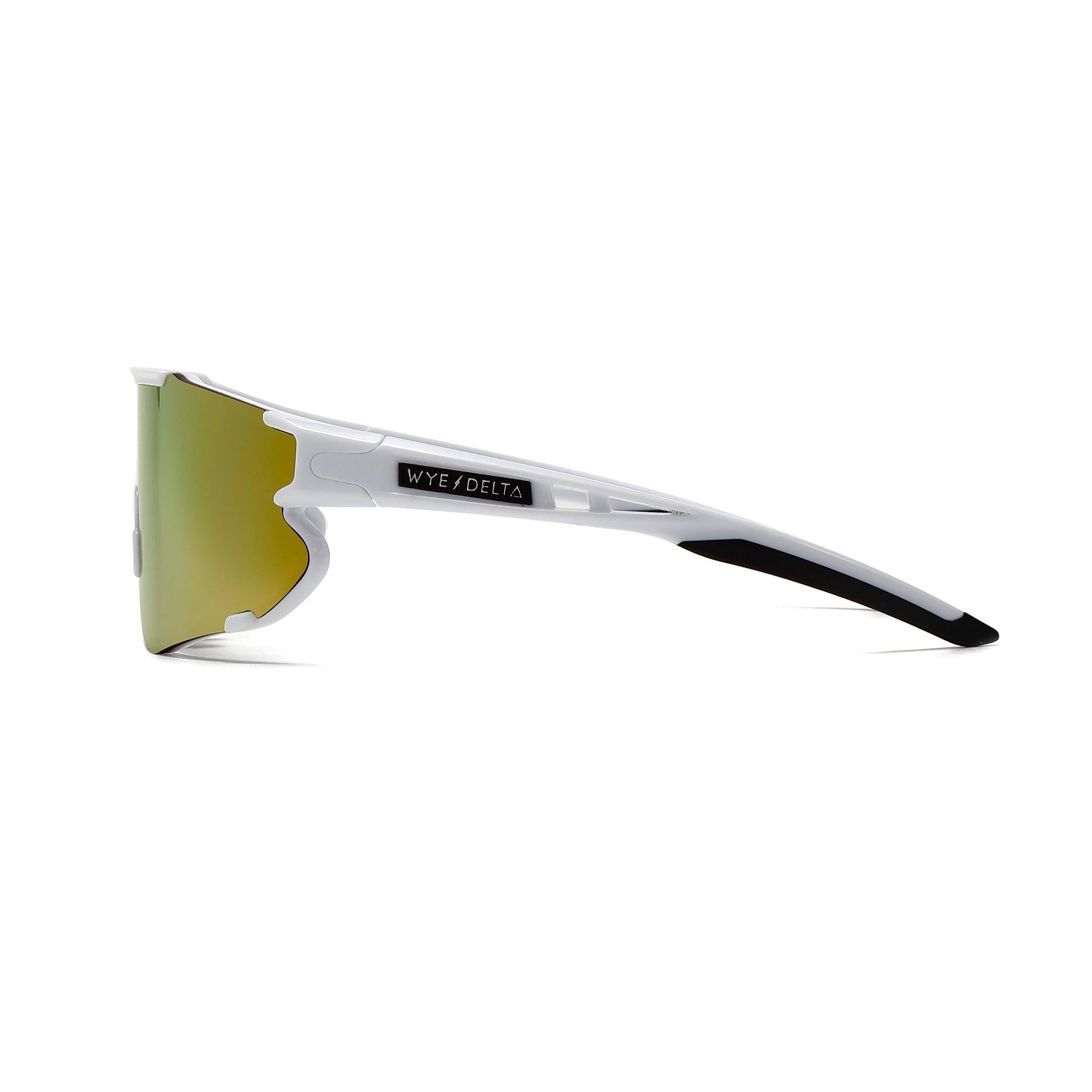 Wye Delta Z87+ HiViz White Gold Mirror Polarized Safety Glasses-Safety Glasses USA-3