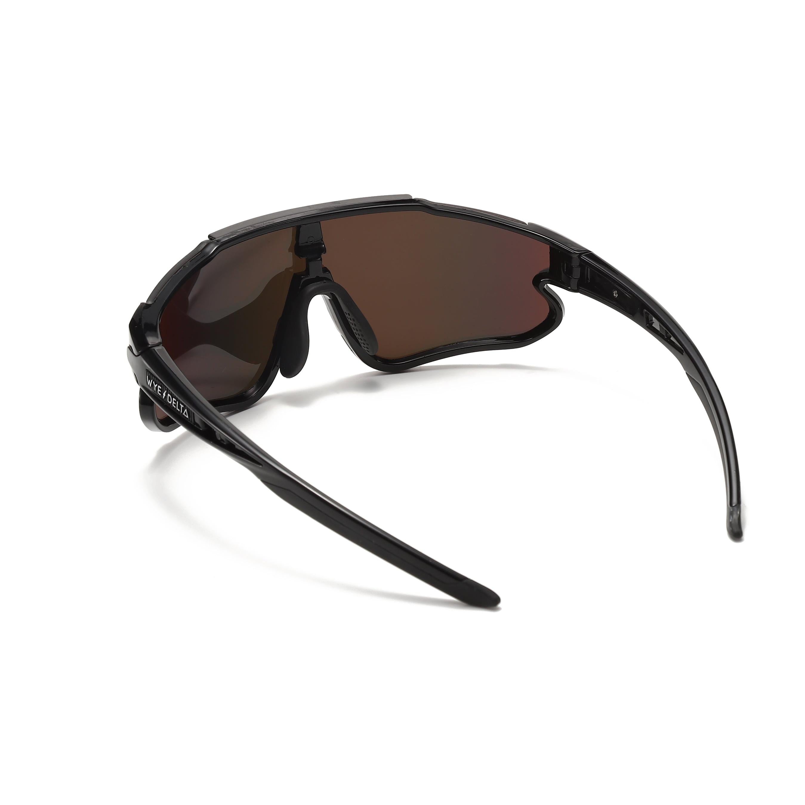 Wye Delta Z87+ HiViz Red Revo Safety Glasses-Safety Glasses USA-6