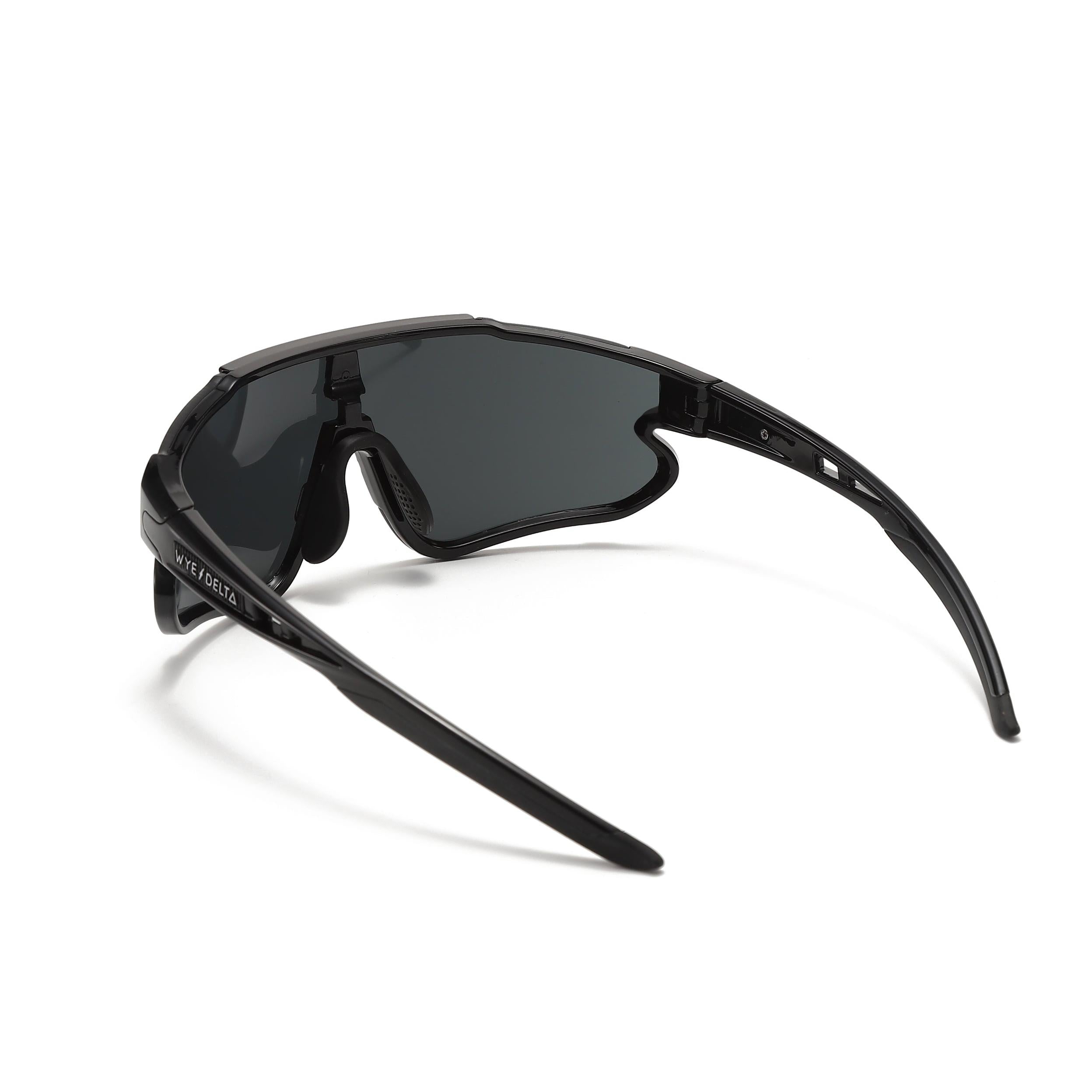 Wye Delta Z87+ HiViz All Black Polarized Safety Glasses-Safety Glasses USA-4