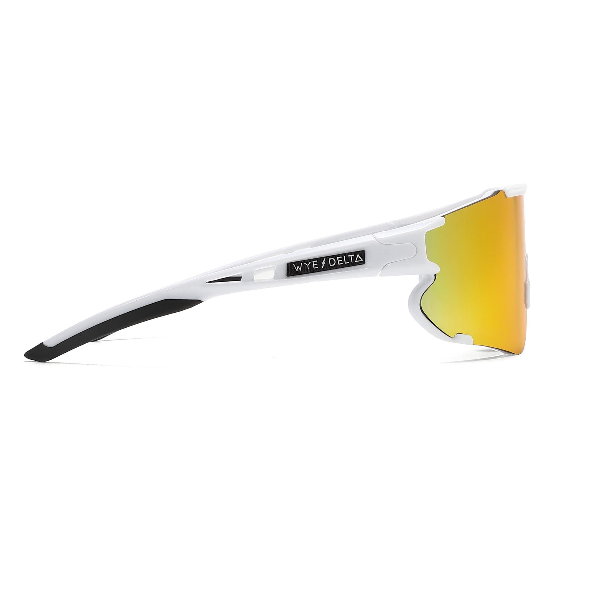 Wye Delta Z87+ HiViz White Red Revo Safety Glasses-Safety Glasses USA-6