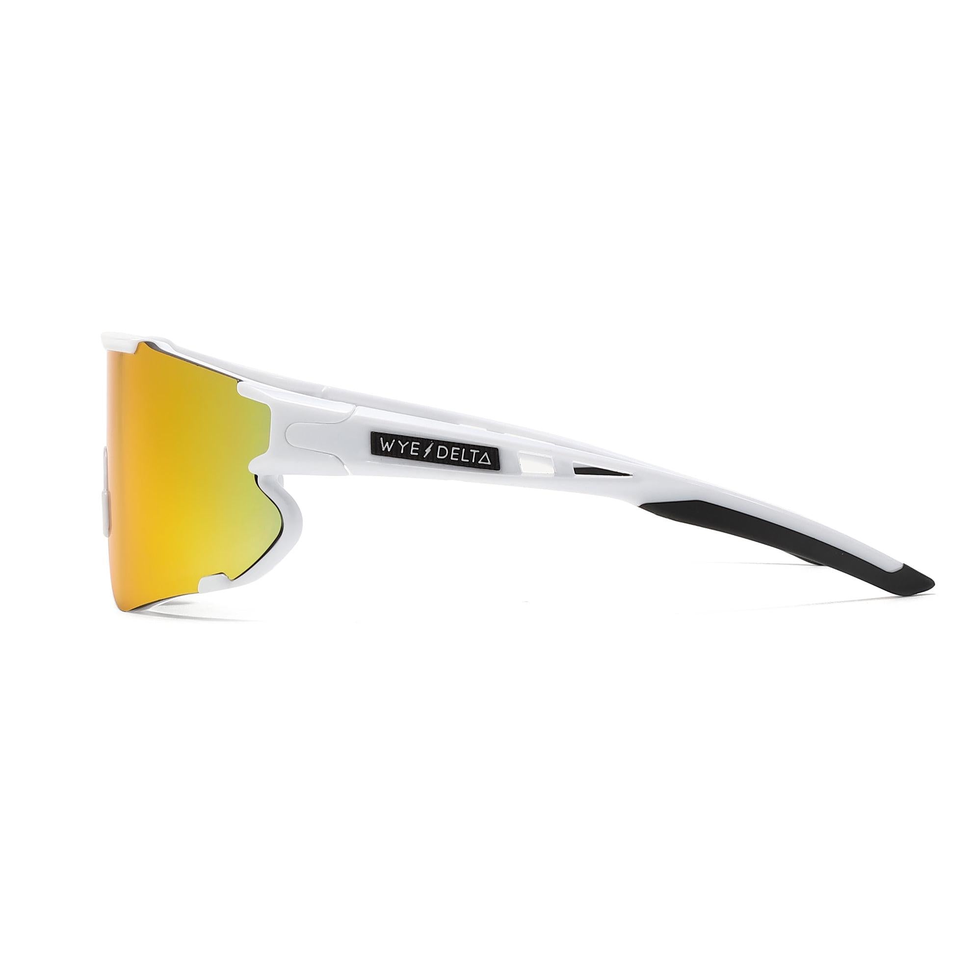 Wye Delta Z87+ HiViz White Red Revo Safety Glasses-Safety Glasses USA-3