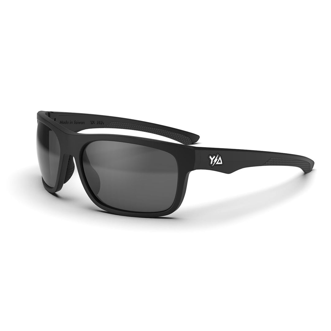 Wye Delta Z87+ FullViz All Black Safety Glasses-FV-Z87-BLK-Old style Non-Polarized-Safety Glasses USA-4