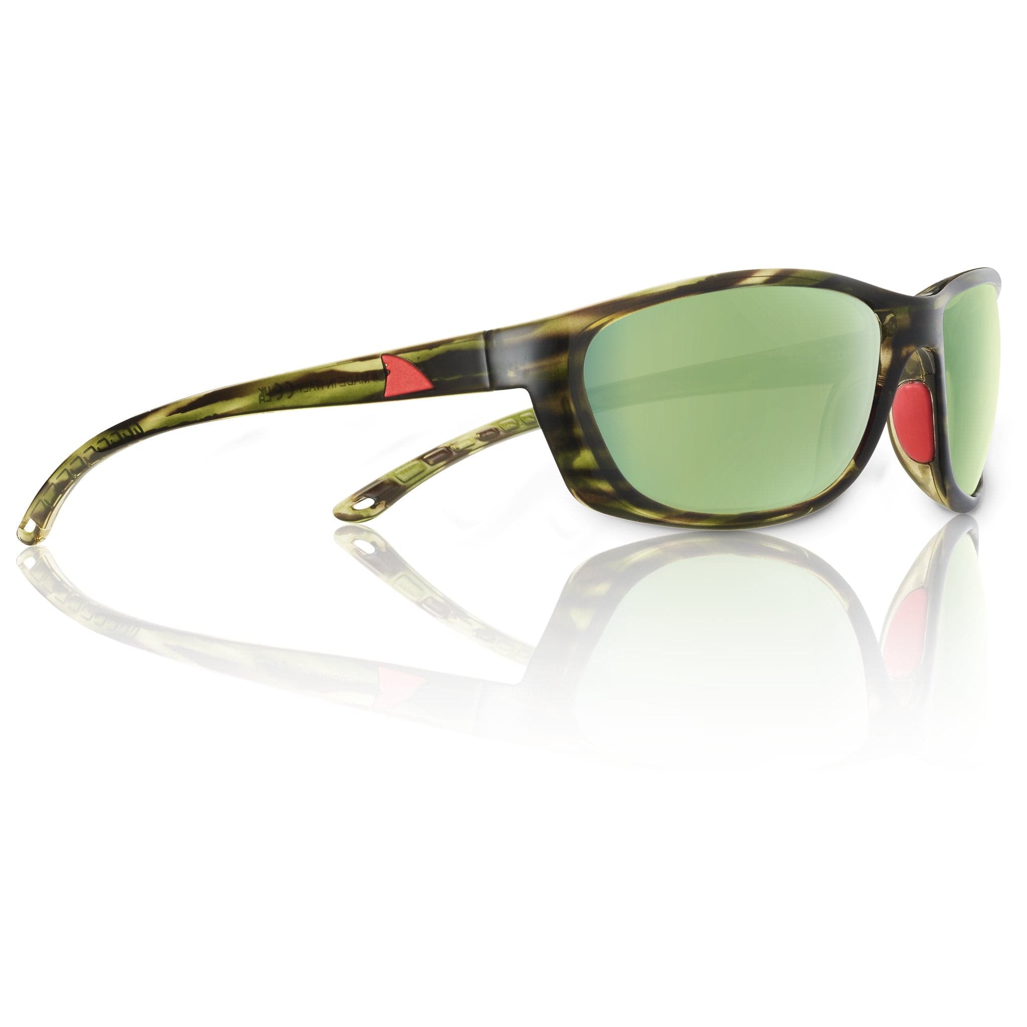 RedFin Keewaydin Polarized Fishing Sunglasses-Driftwood-Seagrass-sku-43195044593841-Safety Glasses USA-8