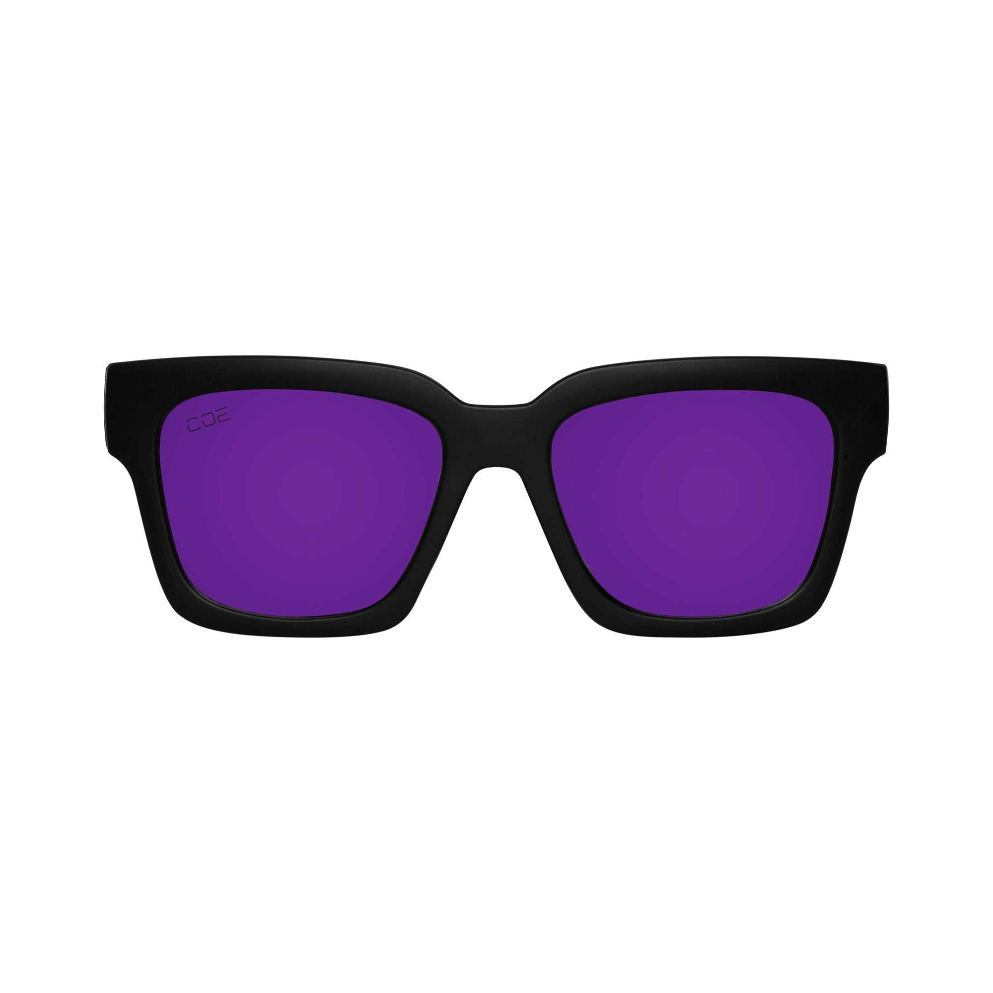 CO Eyewear Lido Women's Sunnies Sunglasses-lidomp-Matte Black Purple Polarized-Safety Glasses USA-4