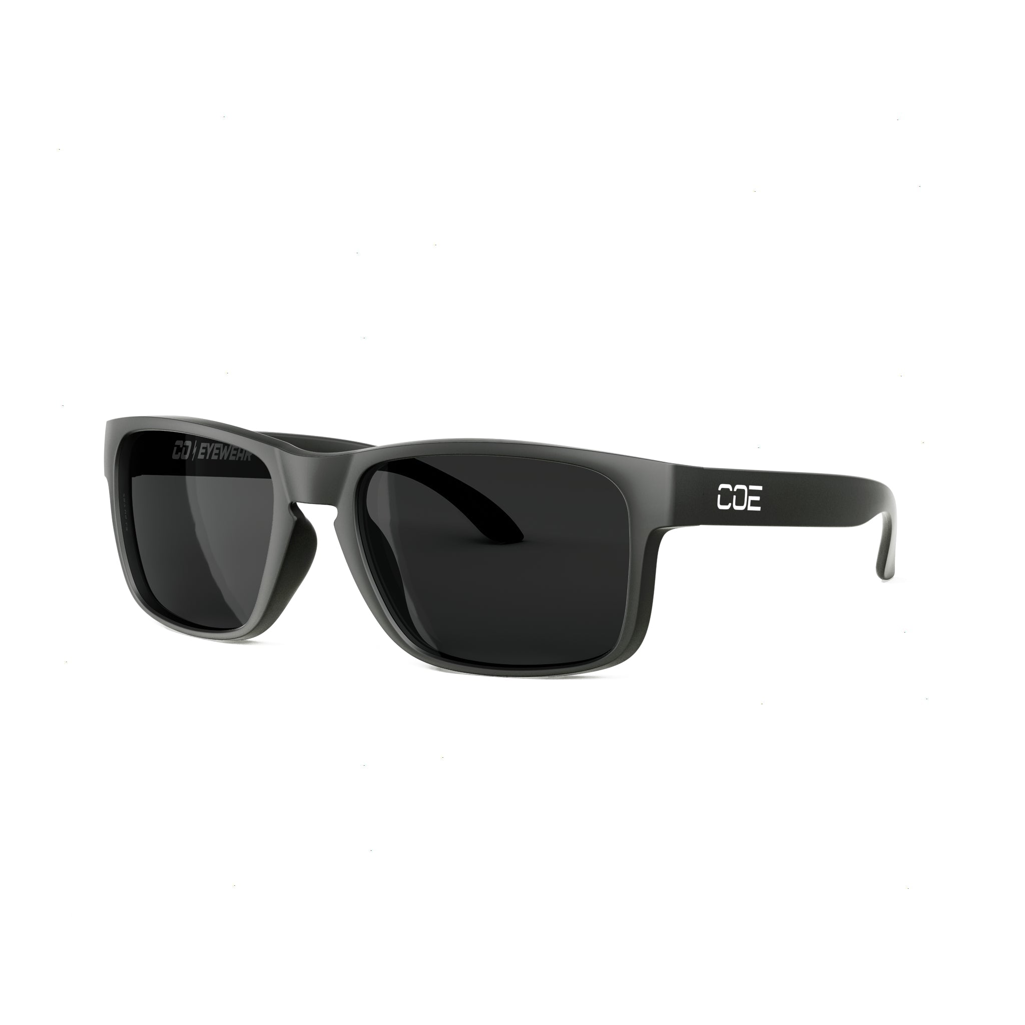 CO Eyewear Loki Z87 Safety Glasses with Matte Black Frame