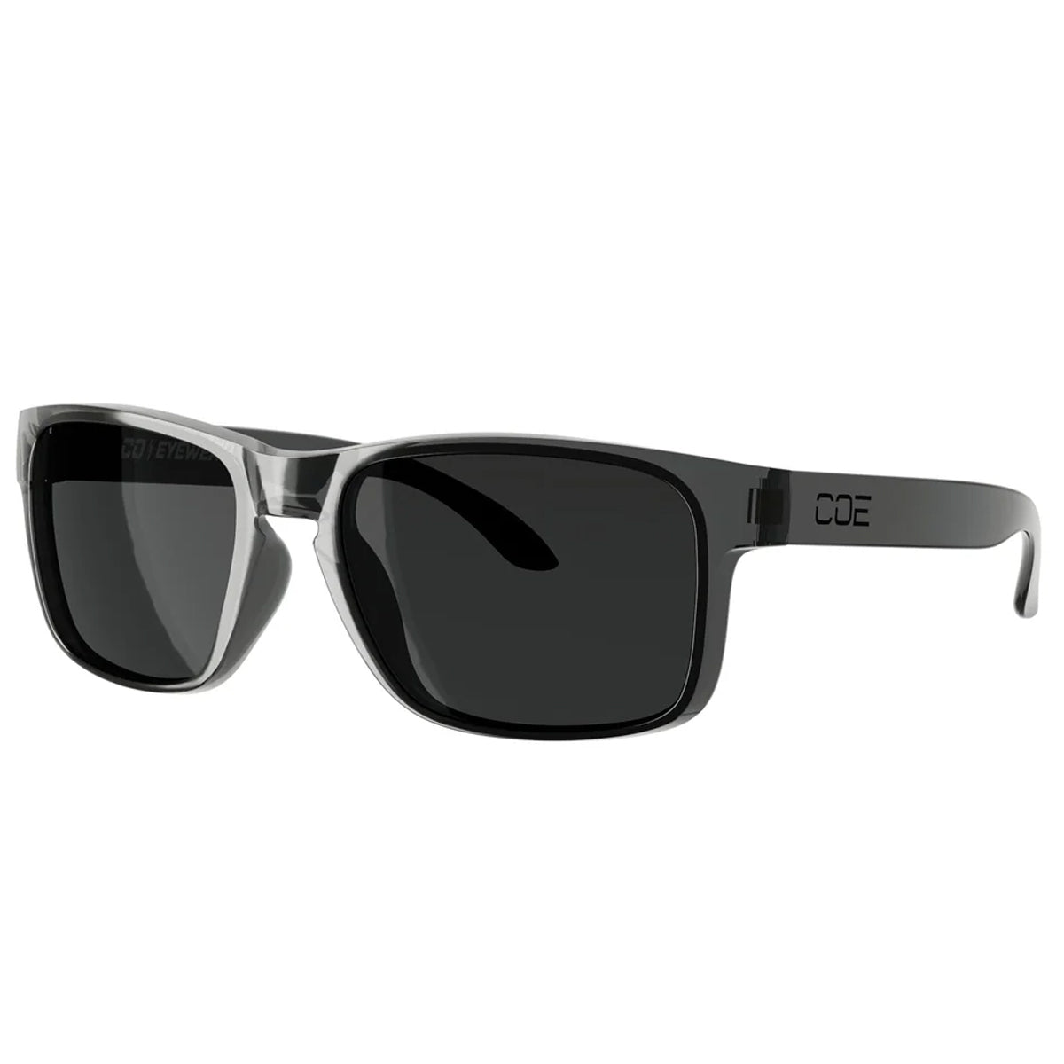 Co Eyewear Loki Z87 Safety Glasses with Matte Black Frame