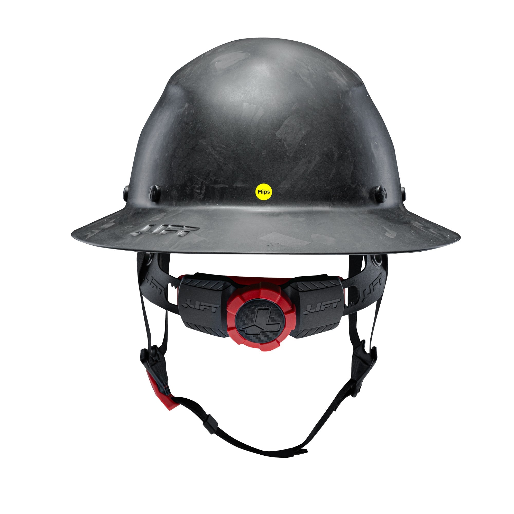 Lift Safety DAX Forged Carbon Matte Full Brim Hard Hat
