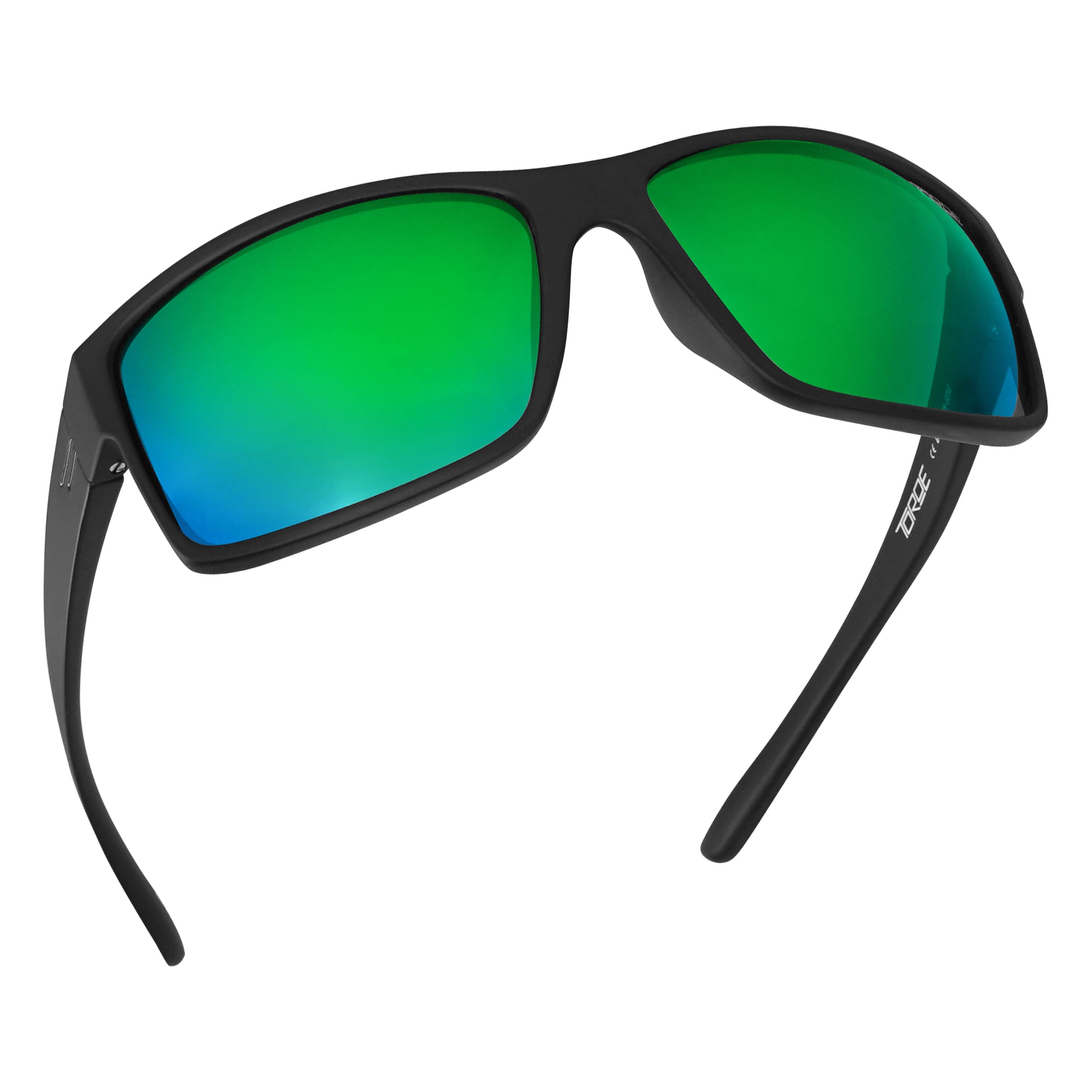 TOROE MOJAVE Green Mirror Polarized Sunglasses