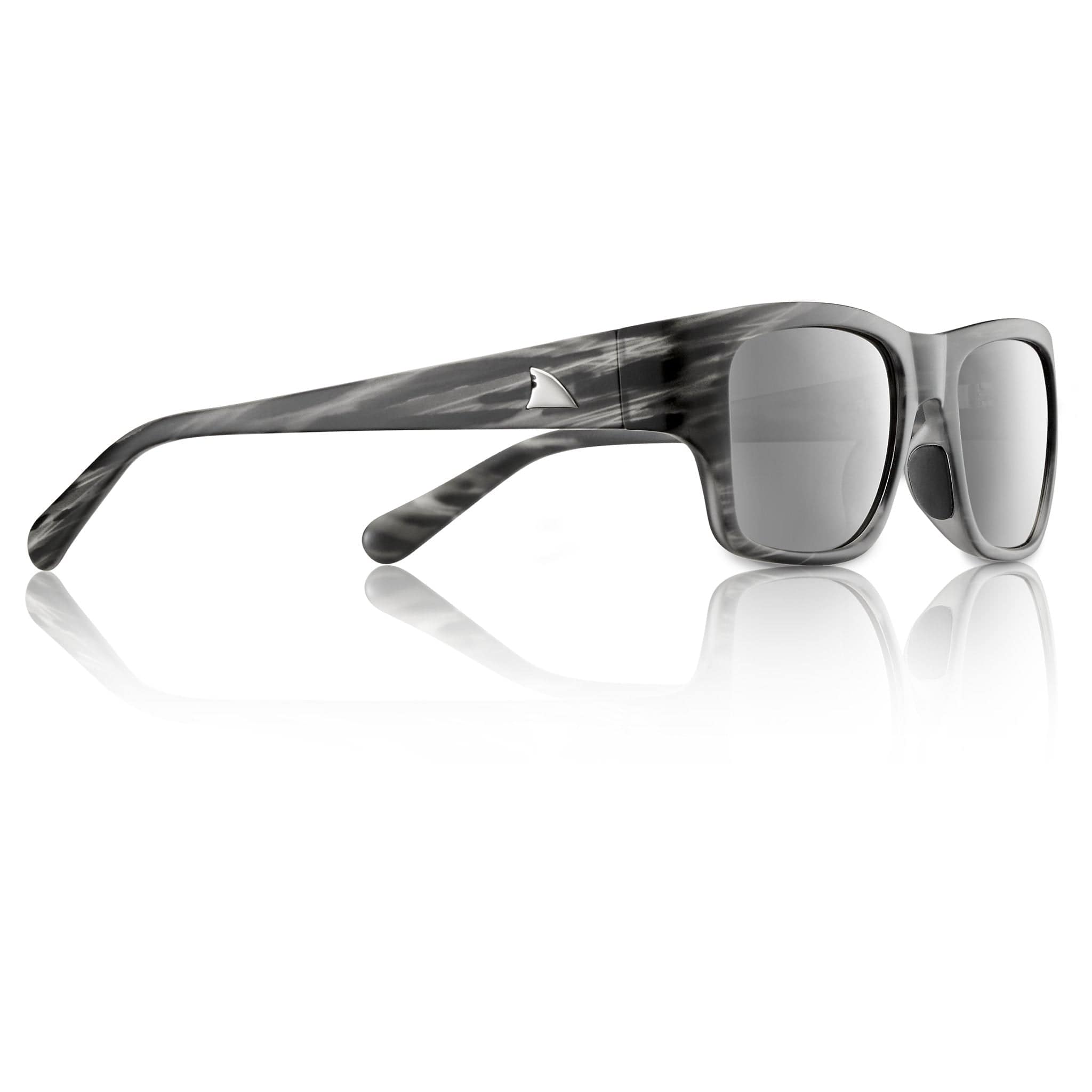 RedFin Montego Polarized Fishing Sunglasses-Black Ice - Shad Mirror-sku-43202014052529-Safety Glasses USA-1