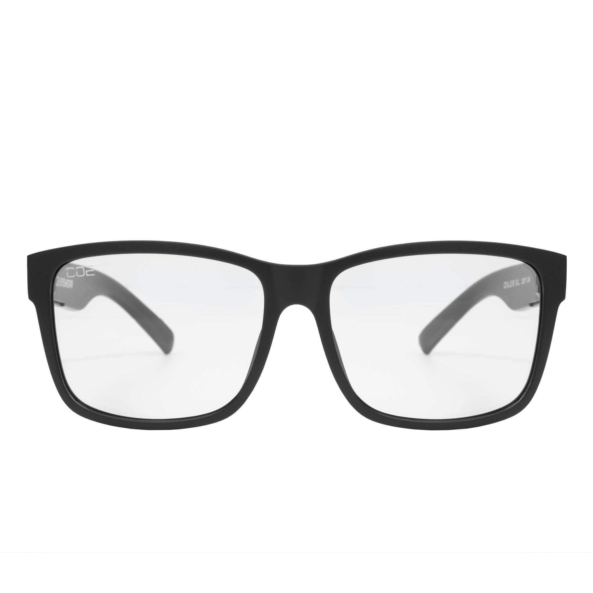 CO Eyewear Oiler XL Z87 Safety Glasses with Matte Black Frame-oxc-Clears-Safety Glasses USA-5
