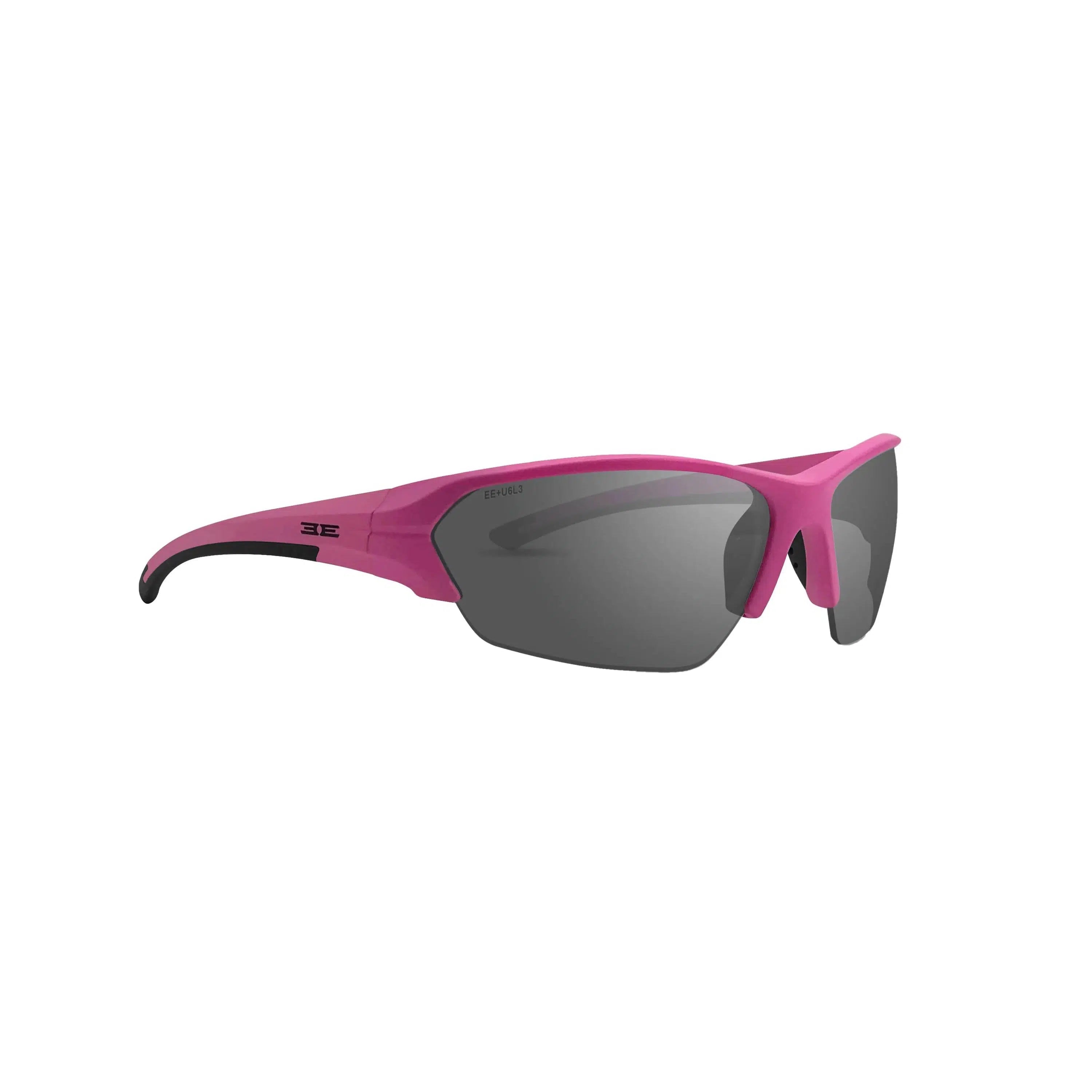 Epoch Eyewear Wake Safety Sunglasses-Pink Frame Smoke Lenses-sku-50087225196704-Safety Glasses USA-4