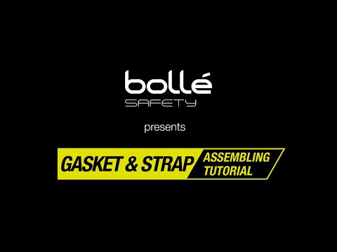 Bolle Baxter Safety Glasses Video Instructions On Installing Elastic Strap