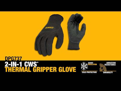 DeWalt DPG737 Thermal Work Glove video overview