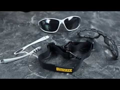 DeWalt Framework DPG95-11D Interchangeable Safety Goggles Clear Anti-Fog Lens Video Overview