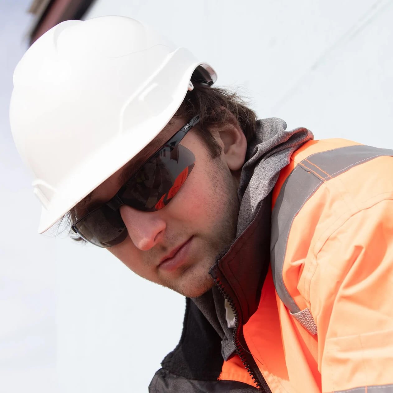 Pyramex Ever-Lite Safety Glasses with Black Frame and Gray Lenses-Safety Glasses USA-2