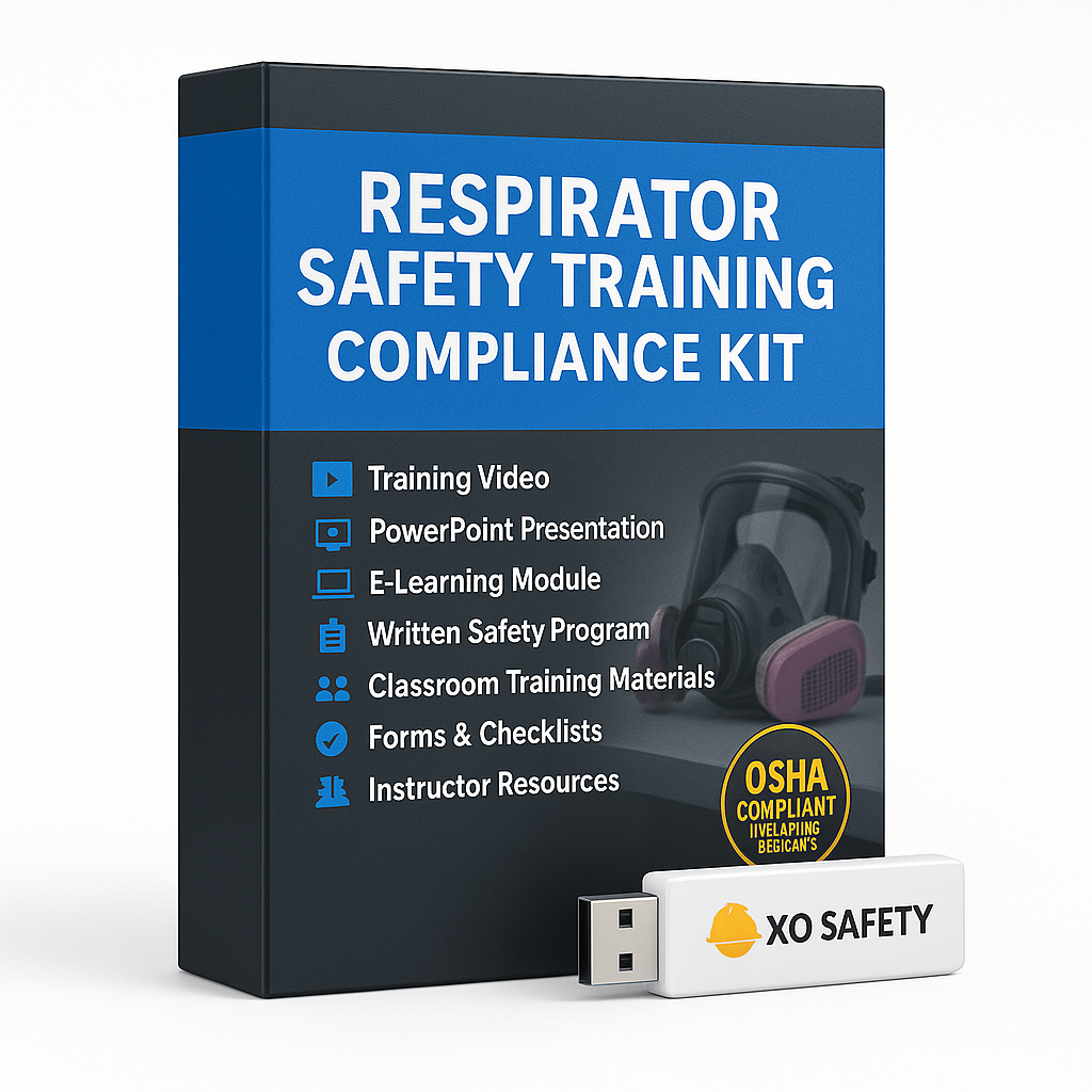 XO Safety Respirator Safety Training Compliance Kit