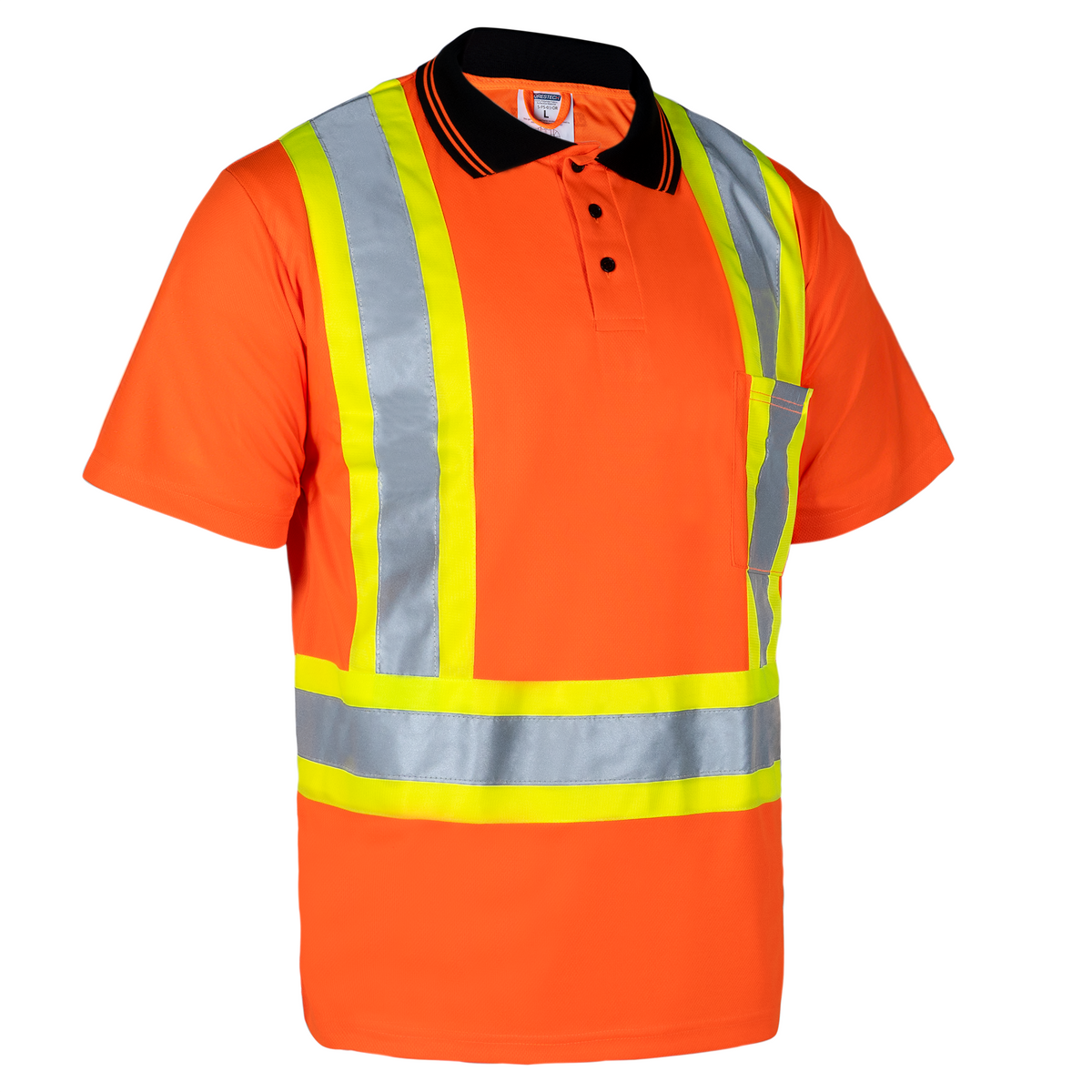 Jorestech Hi-Vis Reflective Two-Tone Safety Polo Shirt