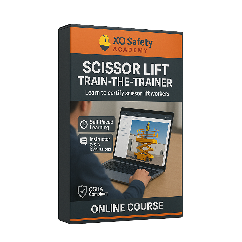XO Safety Scissor Lift Train-The-Trainer Online Course