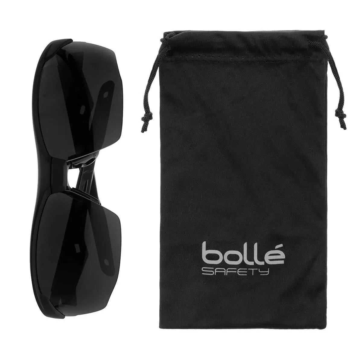 Bolle Tryon BSSI Ballistic Safety Glasses with included soft pouch