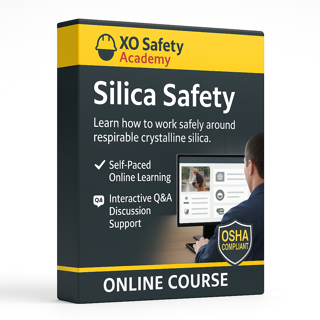 XO Safety Silica Safety For Construction Online Course