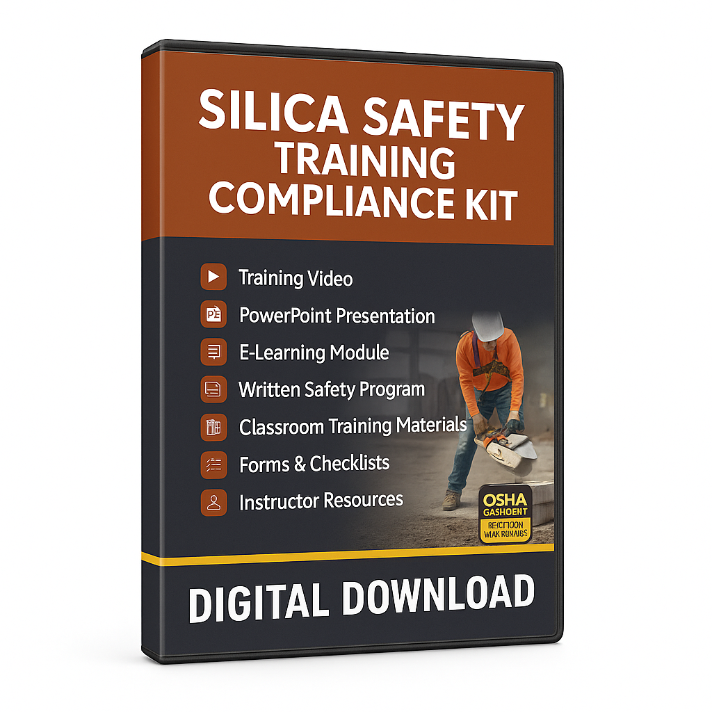 XO Safety Silica for Construction Safety Compliance Kit