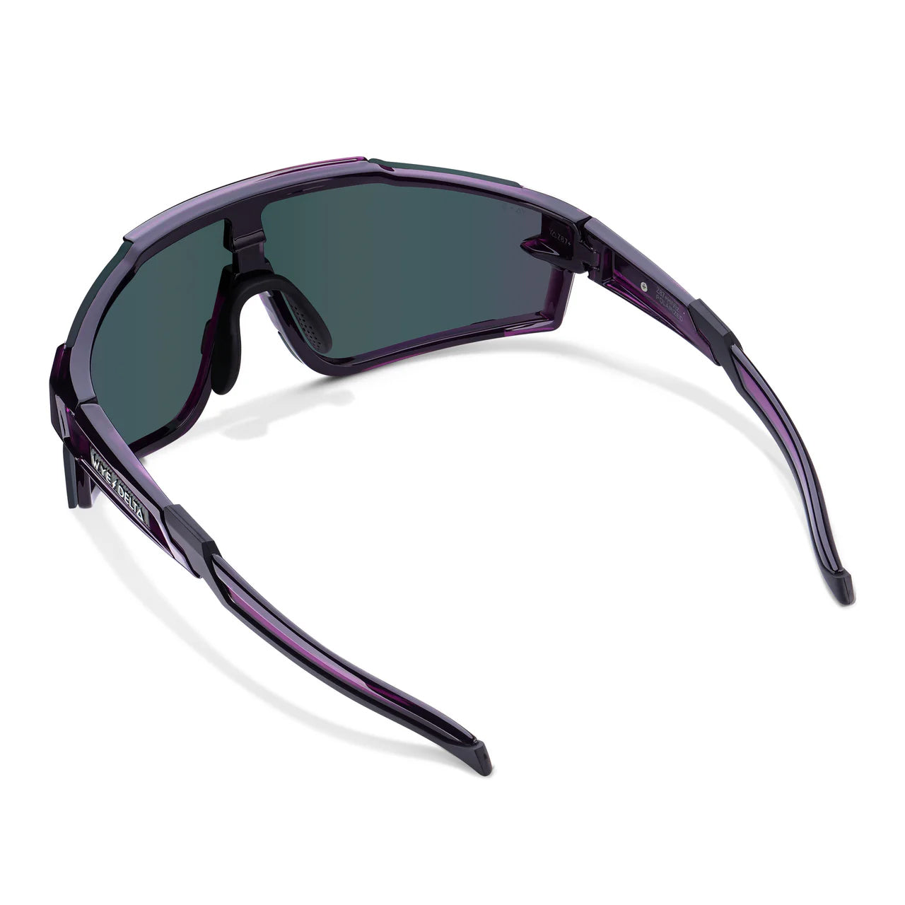 Wye Delta Z87+ HiViz 2.0 Translucent Purple Polarized Safety Glasses