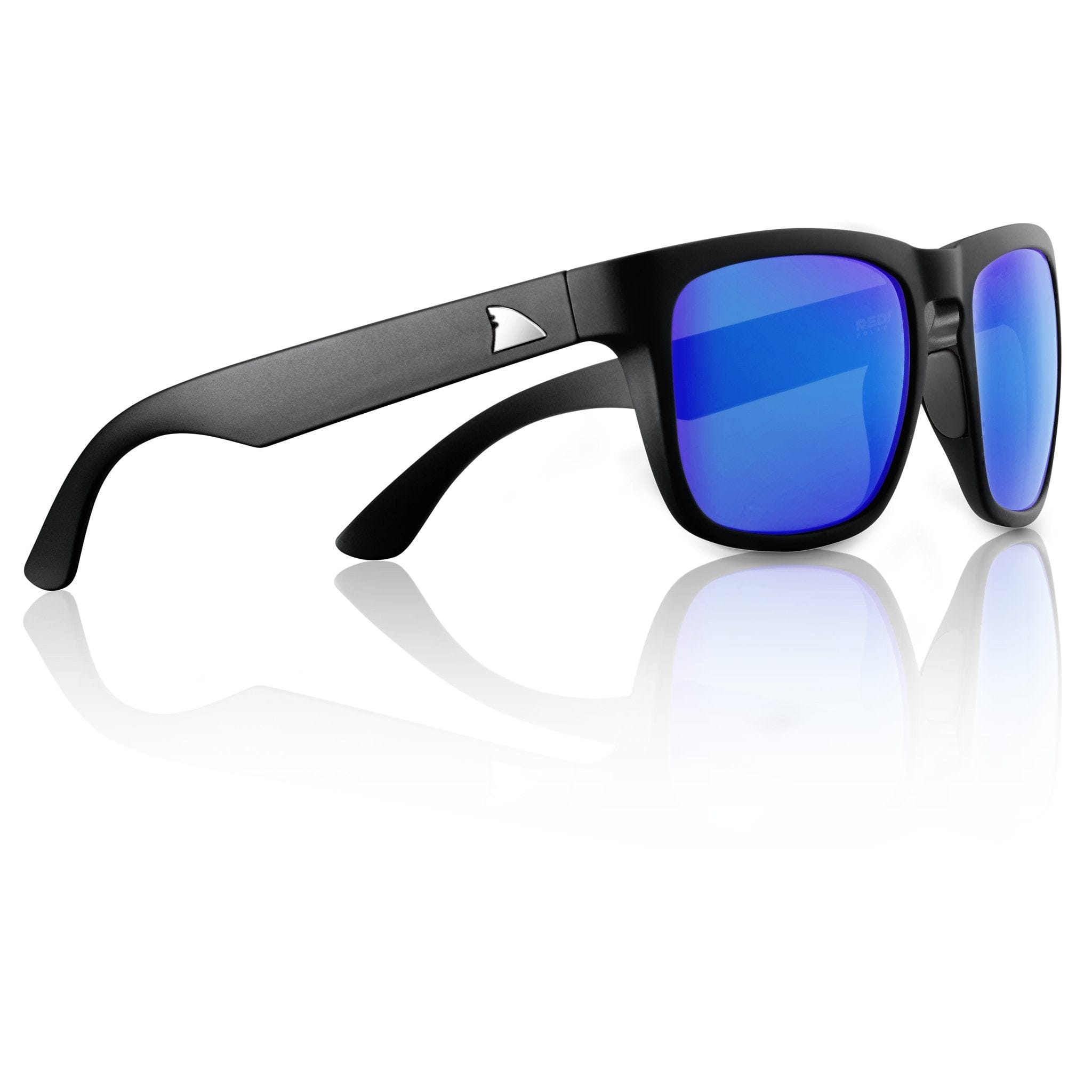 RedFin Tybee Polarized Fishing Sunglasses-Matte Black-Coastal Blue-sku-43192765022385-Safety Glasses USA-8