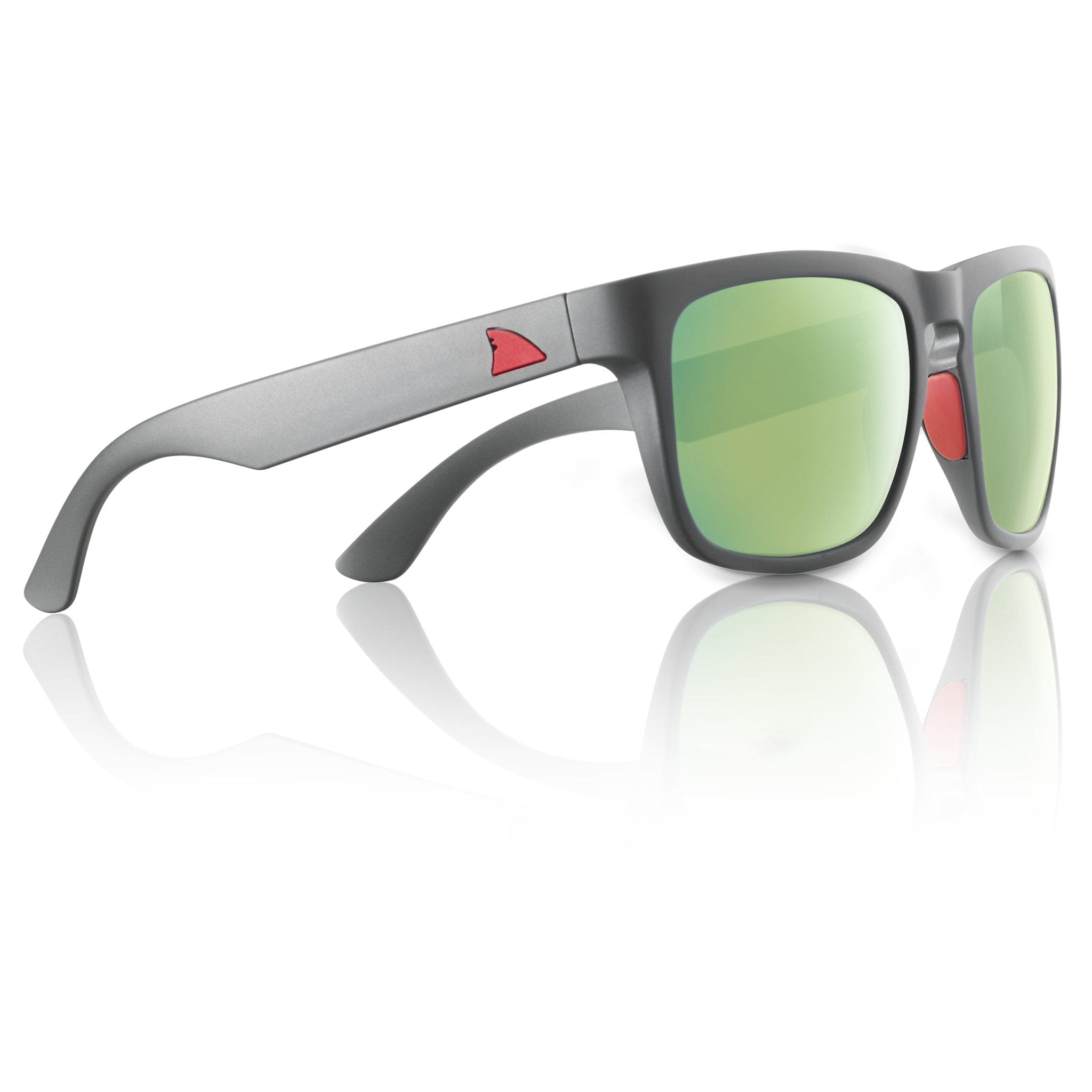 RedFin Tybee Polarized Fishing Sunglasses-Matte Gray-Seagrass-sku-43348544651441-Safety Glasses USA-34