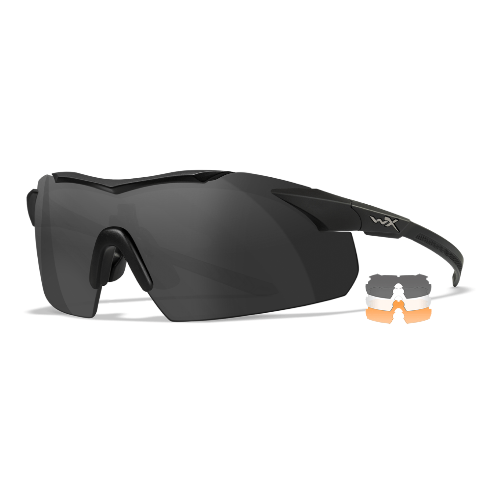 Wiley X Vapor Sunglasses 3502 Three Lens Kit