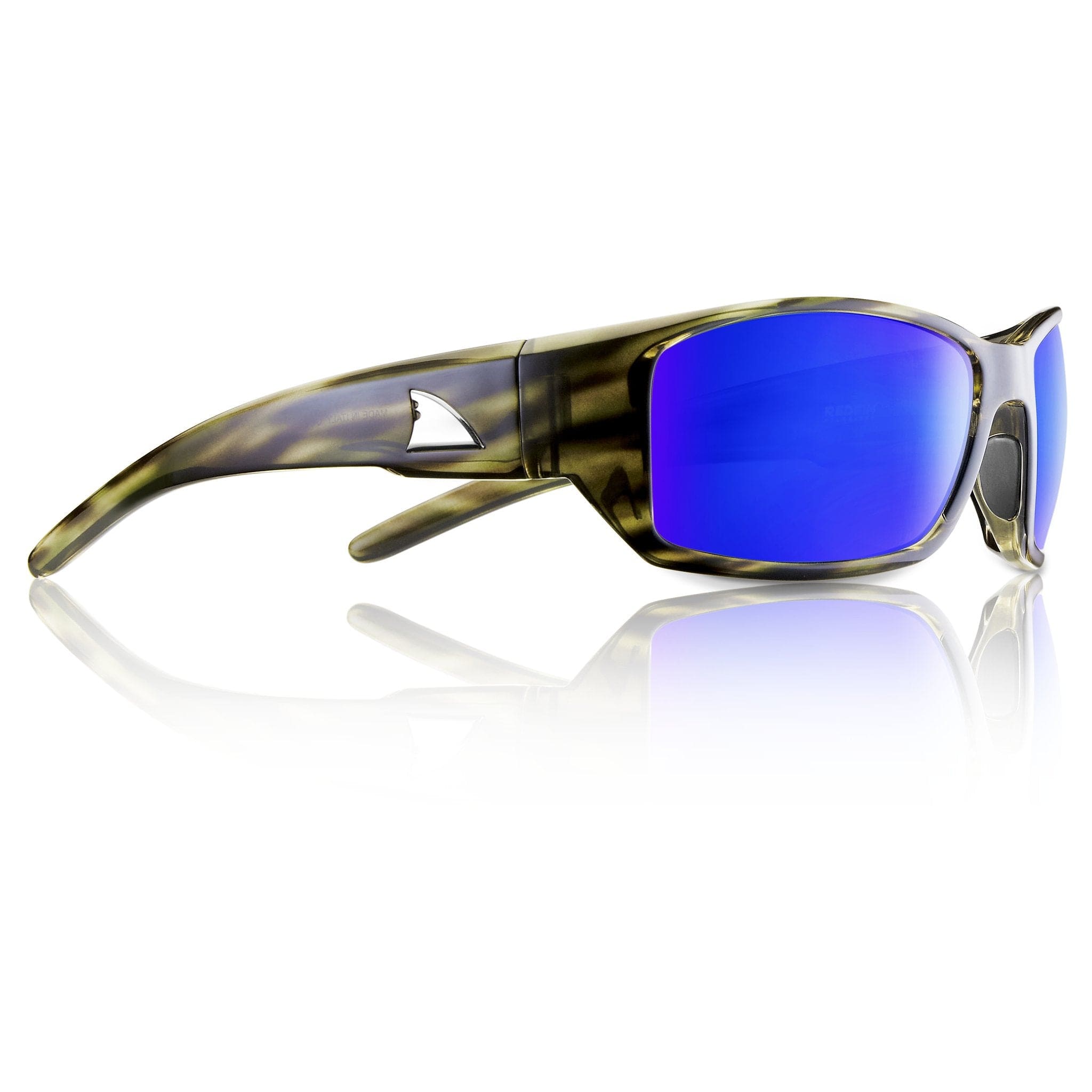 RedFin Wassaw Polarized Fishing Sunglasses-Driftwood-Atlantic Blue-sku-43193998246065-Safety Glasses USA-3