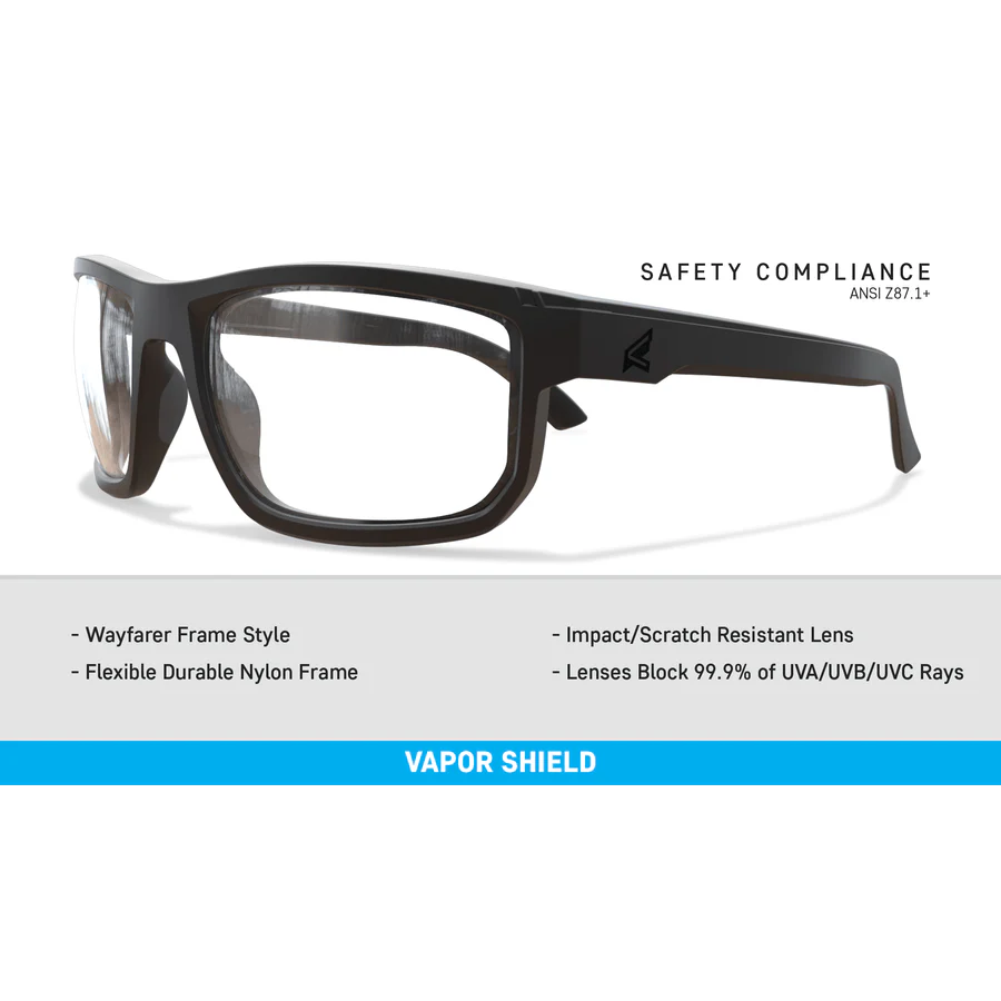Edge Defiance Safety Glasses Black--Safety Glasses USA-9