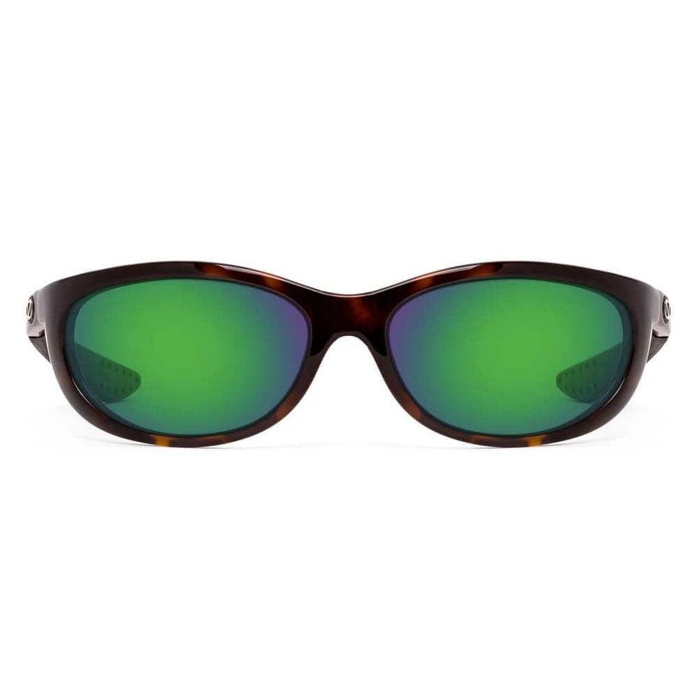 ONOS Sand Island Polarized Bifocal Sunglasses with Amber Green Mirror Lens - Front View
