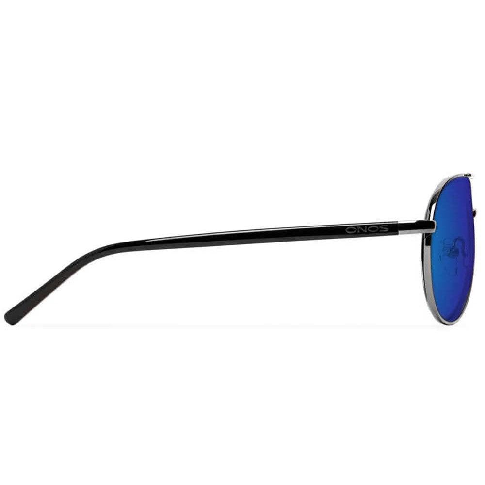 ONOS New Castle Polarized Bifocal Sunglasses with Blue Mirror Lens - Side View