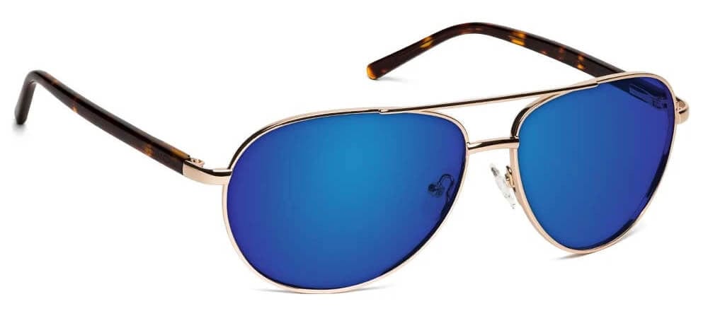 ONOS Superior Polarized Bifocal Sunglasses with Blue Mirror Lens