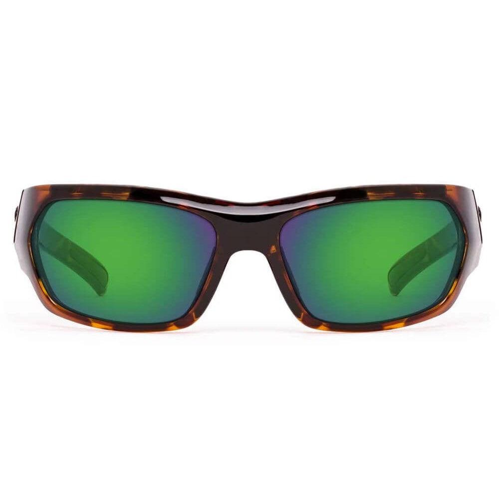 ONOS Nolin Polarized Bifocal Sunglasses with Amber Green Mirror Lens - Front View