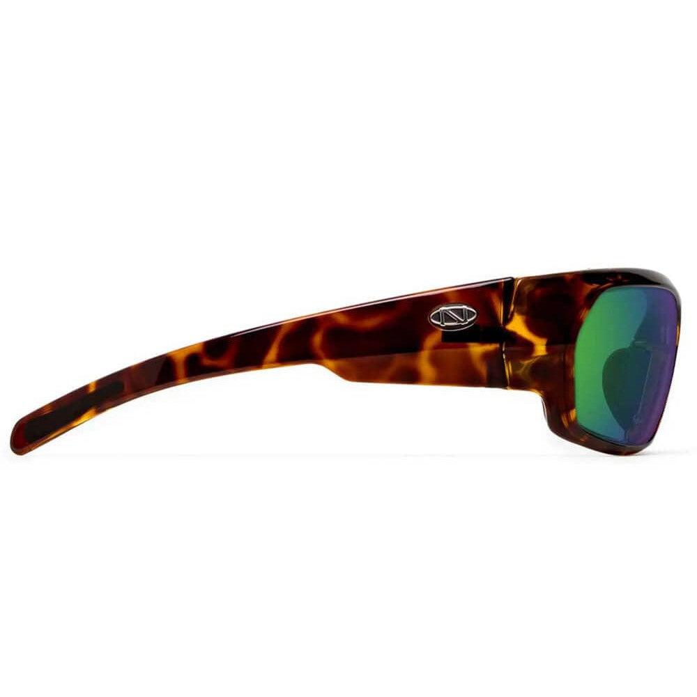 ONOS Nolin Polarized Bifocal Sunglasses with Amber Green Mirror Lens - Side View