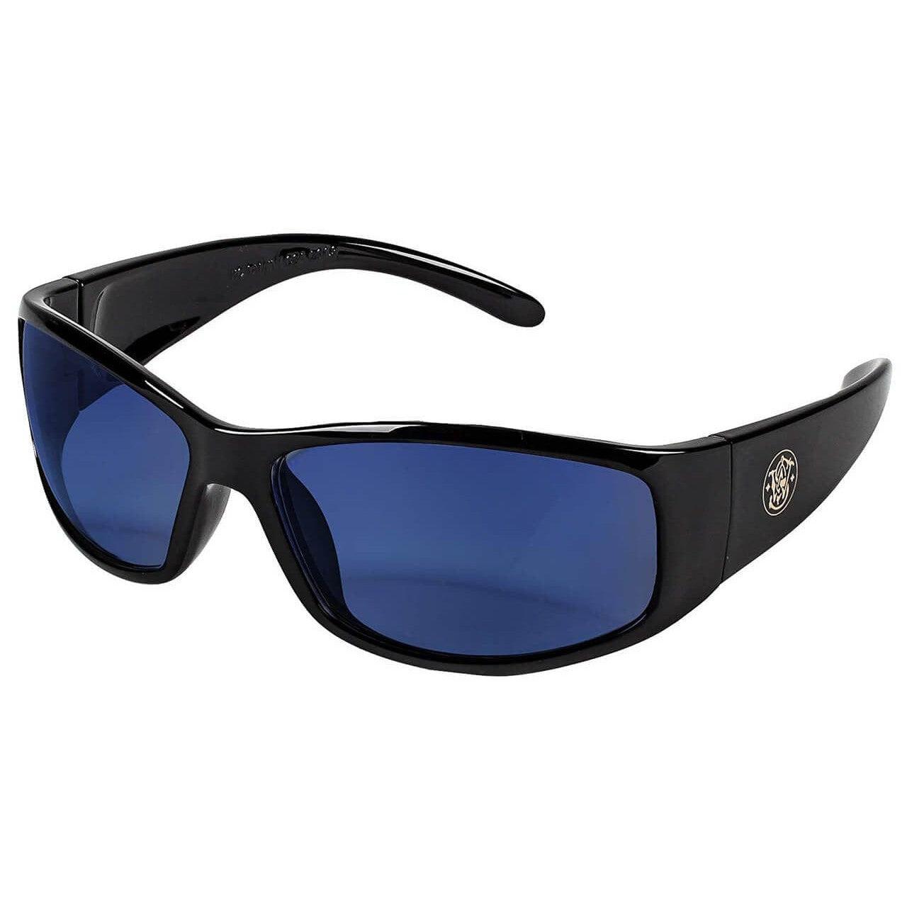Smith & Wesson Elite Safety Glasses with Blue Mirror Lens 21307