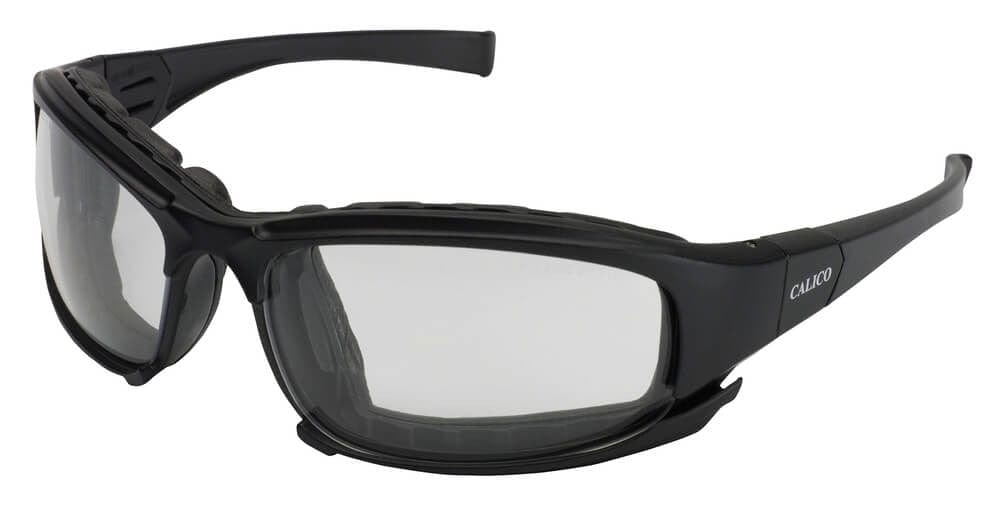 KleenGuard Calico Foam-Padded Safety Glasses with Clear Anti-Fog Lens 25672