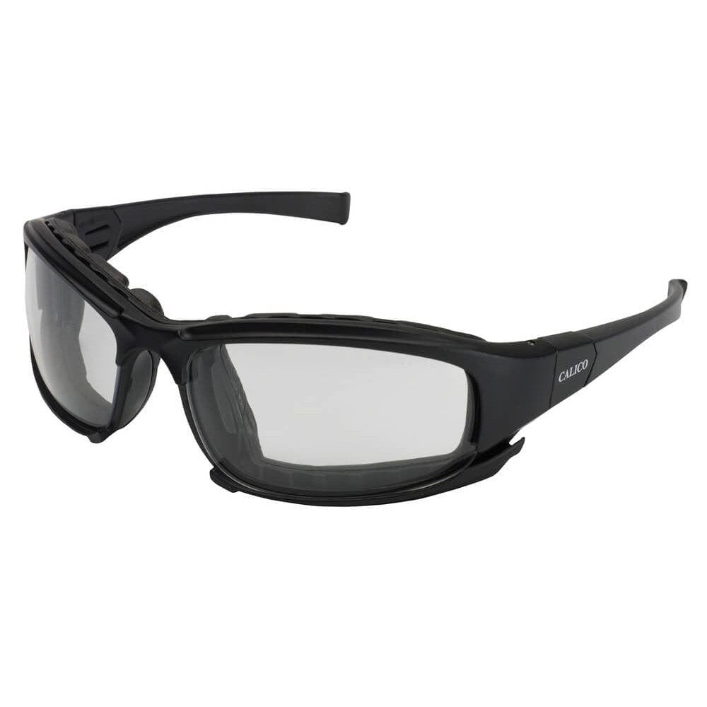 KleenGuard Calico Foam-Padded Safety Glasses with Clear Anti-Fog Lens 25672